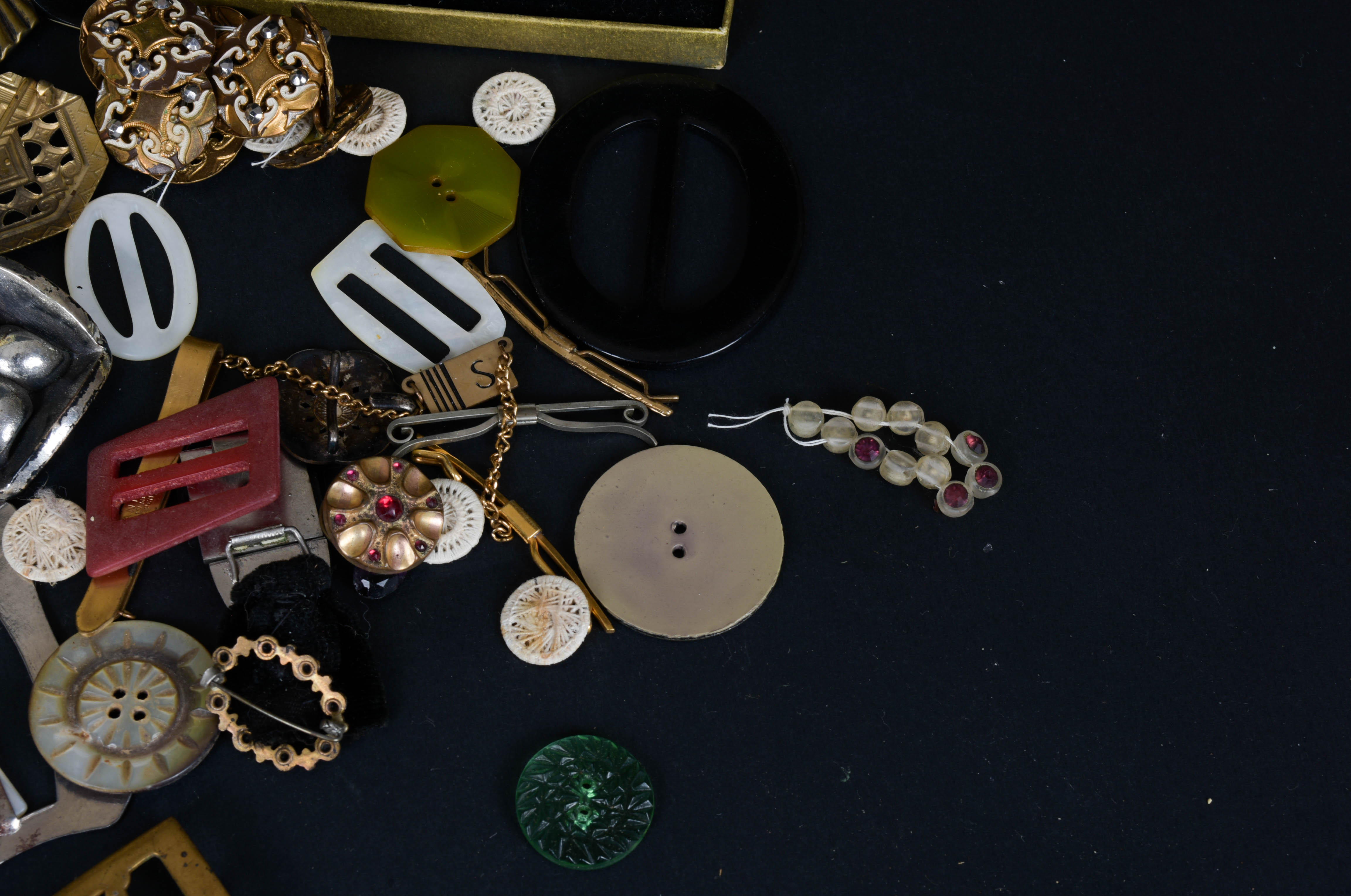 Vintage "Motherhood" Tin and Fashion Accessories