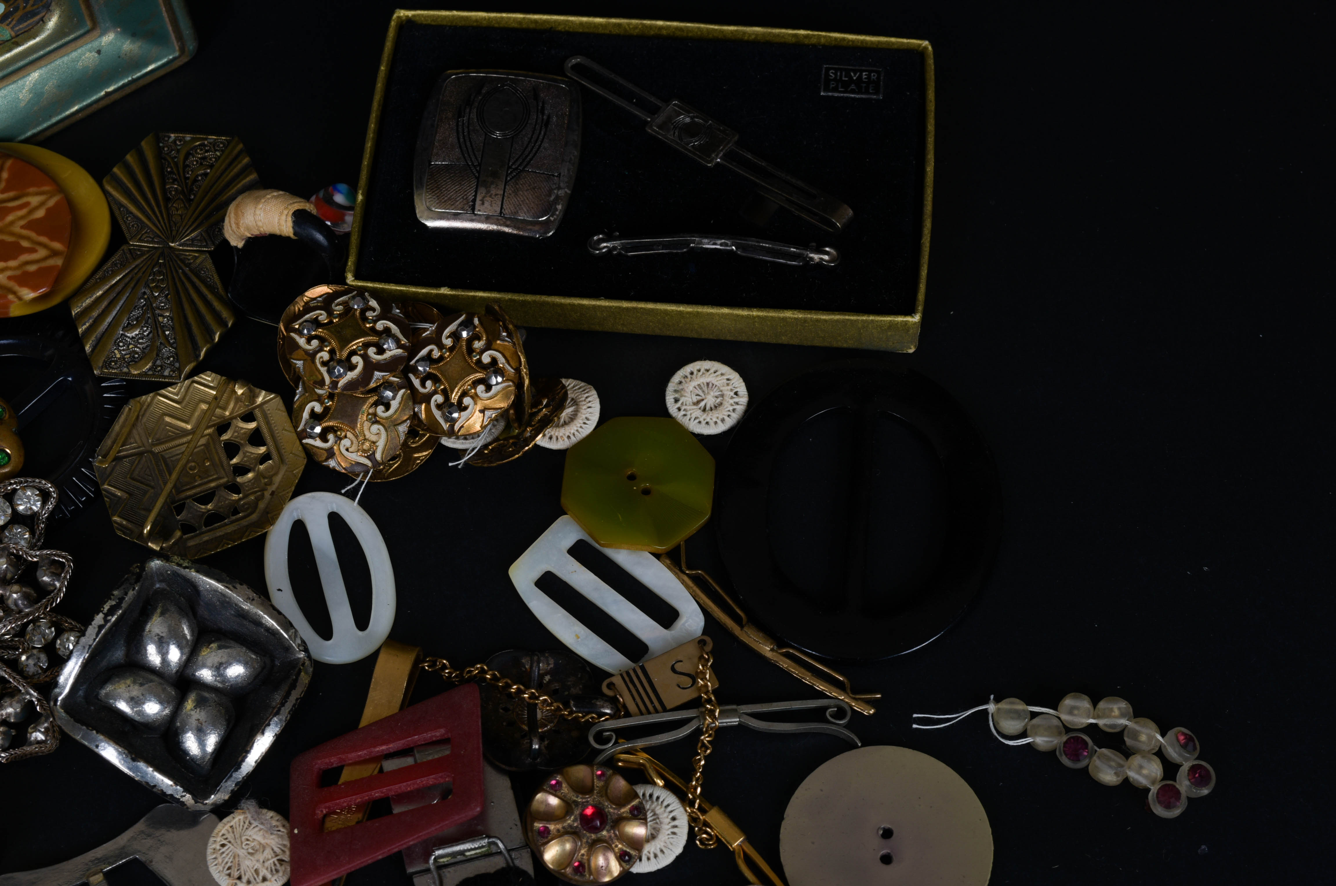 Vintage "Motherhood" Tin and Fashion Accessories