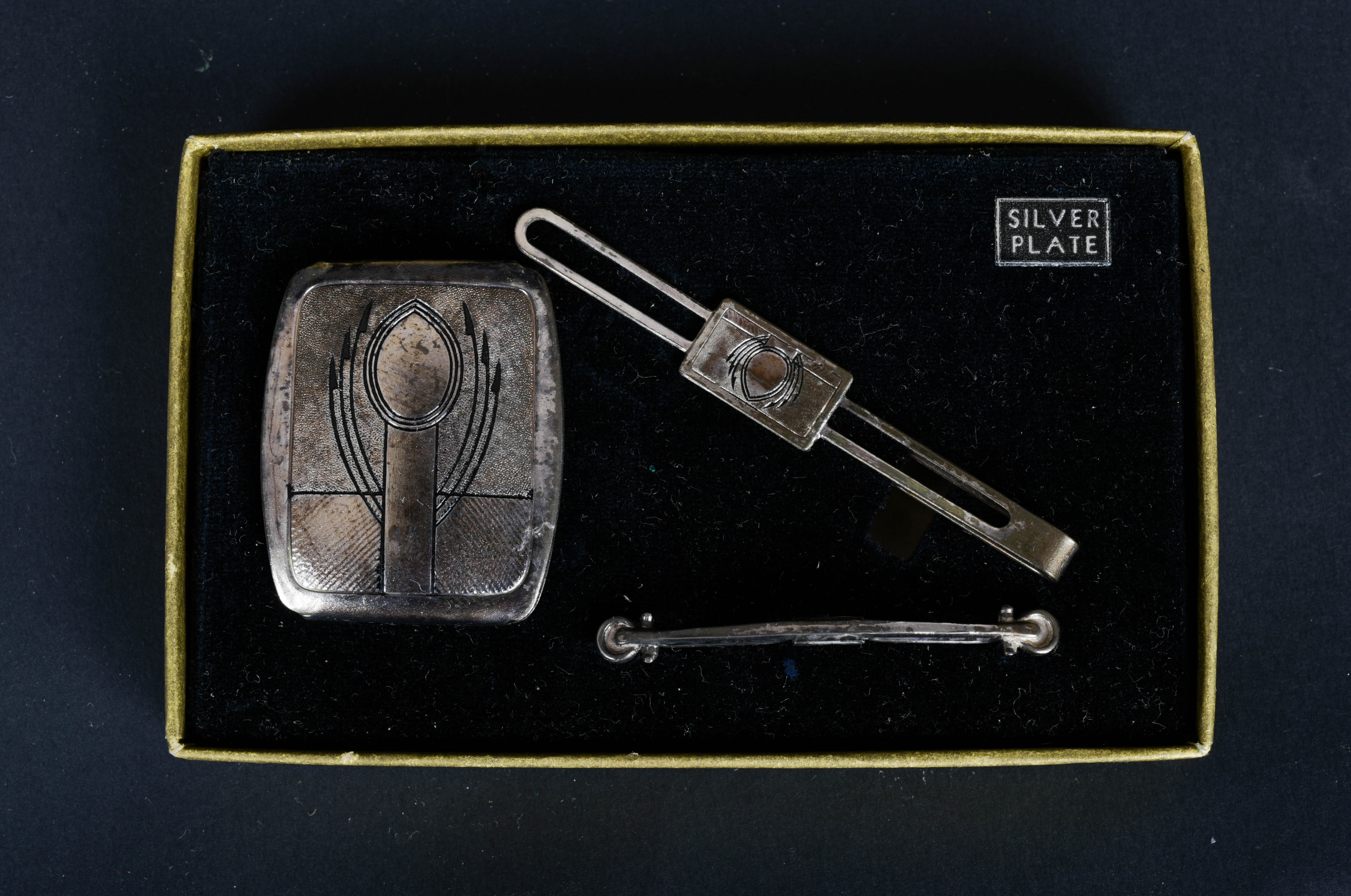 Vintage "Motherhood" Tin and Fashion Accessories