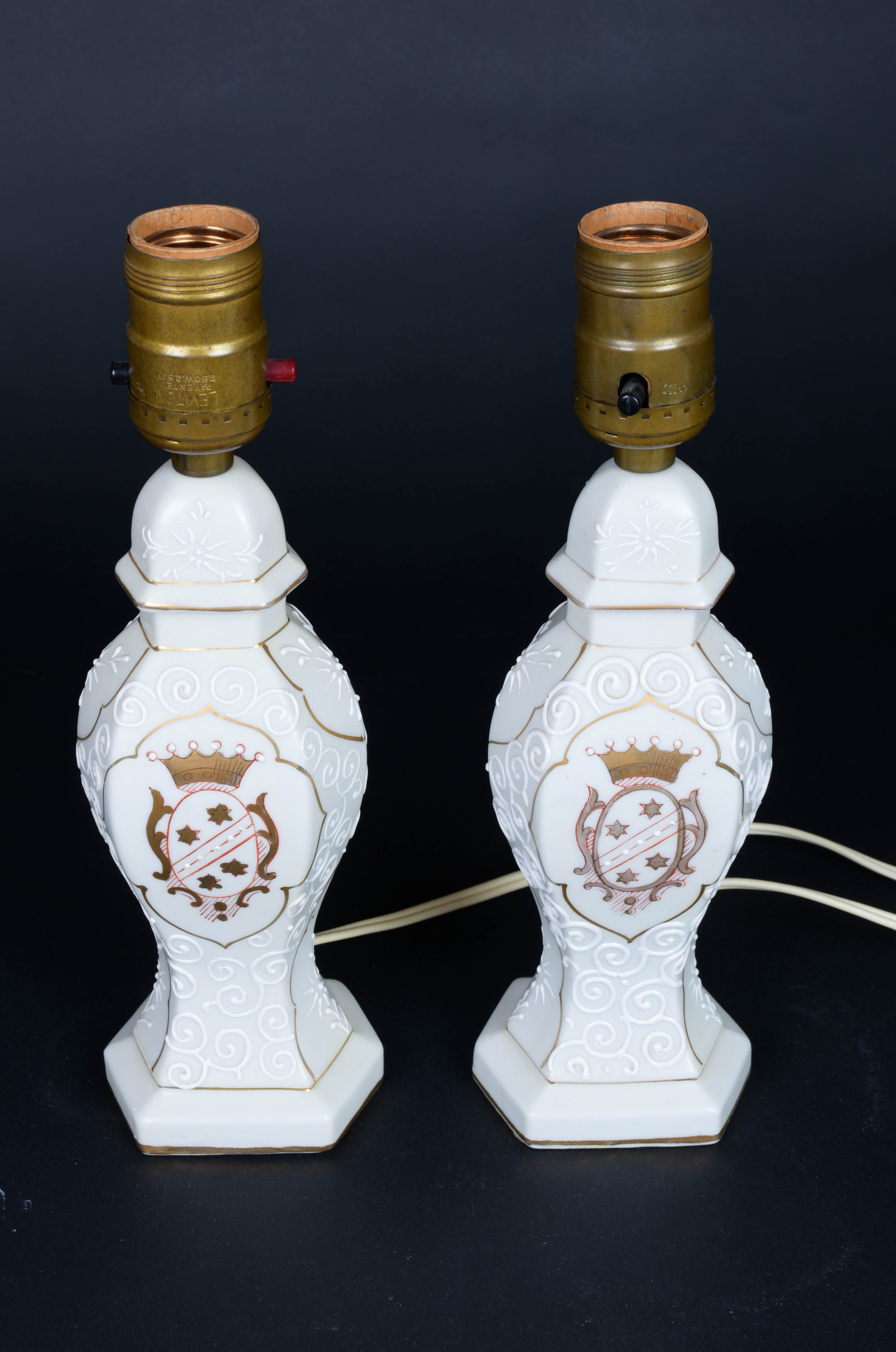 Collection of Vintage Porcelain Lamps