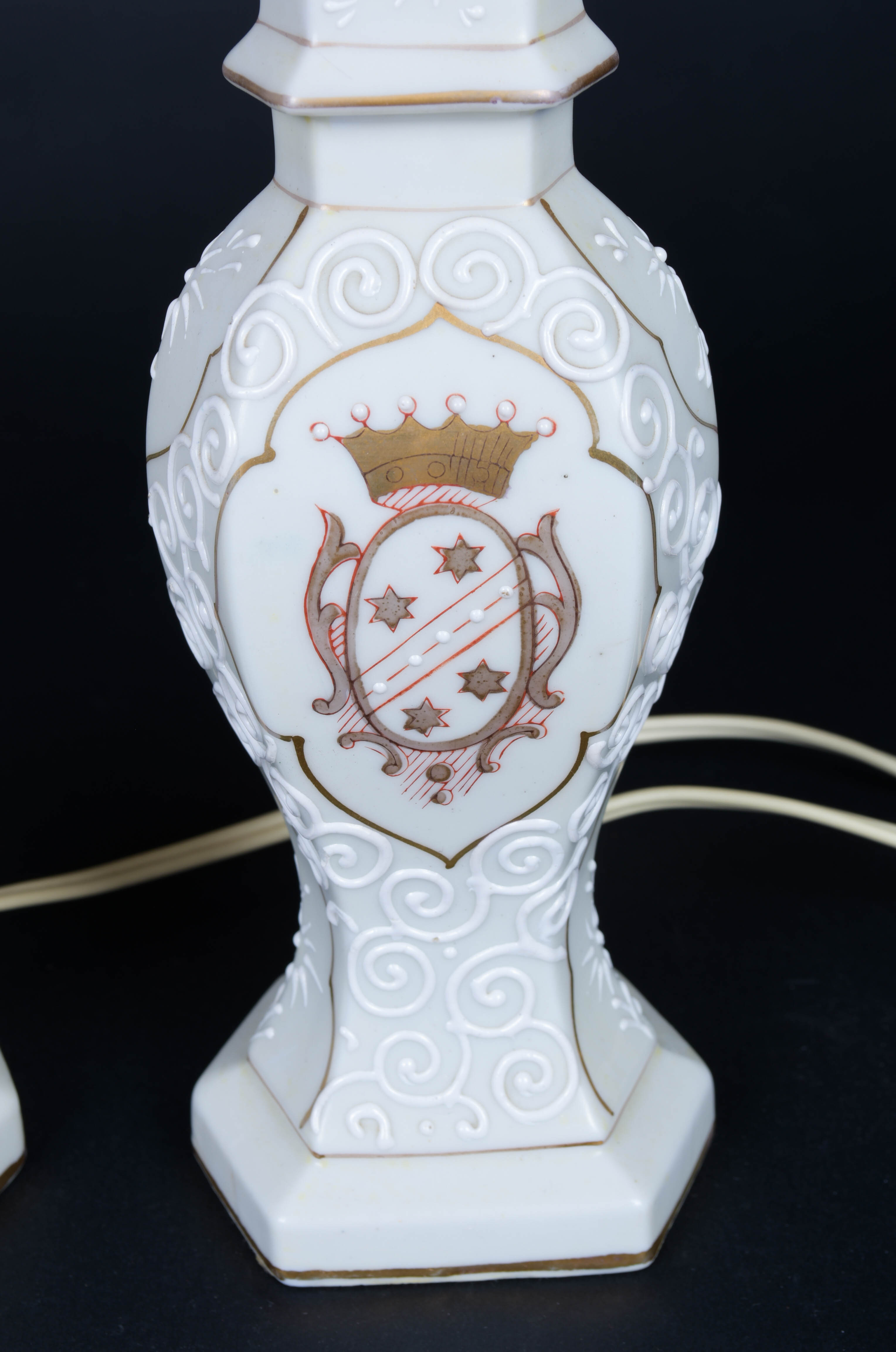 Collection of Vintage Porcelain Lamps