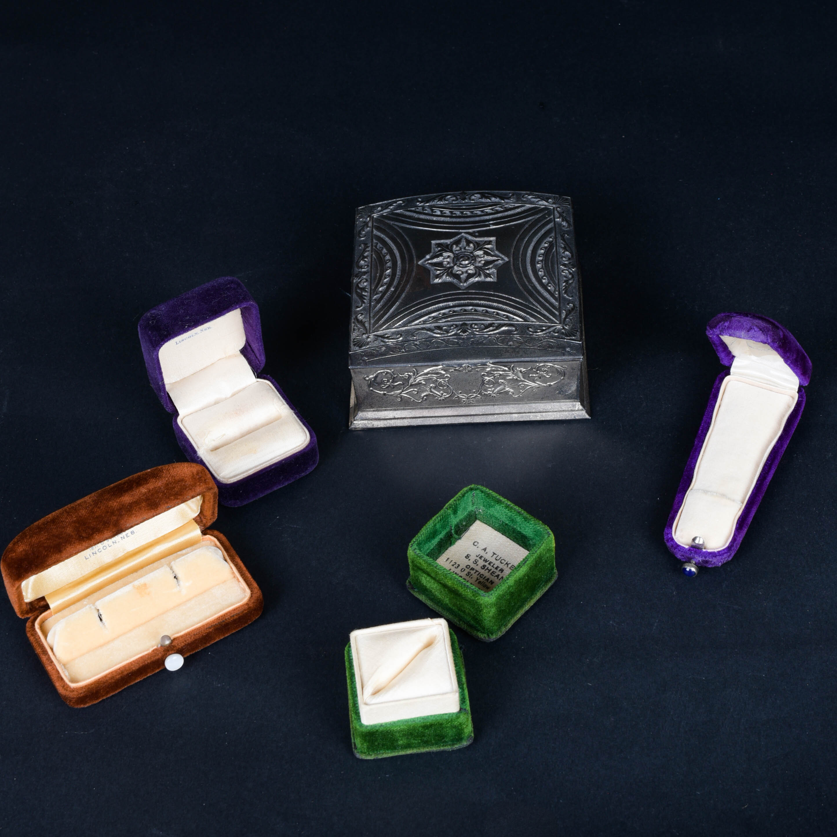 Grouping of Jewelry Boxes
