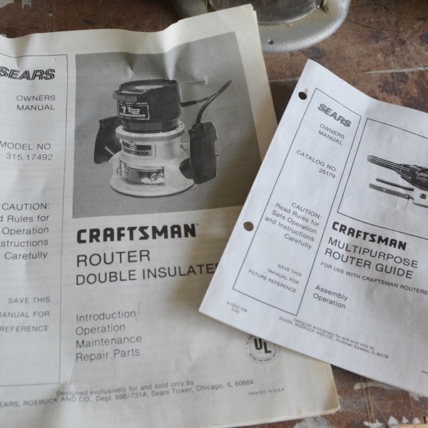 Sears Craftsman Router