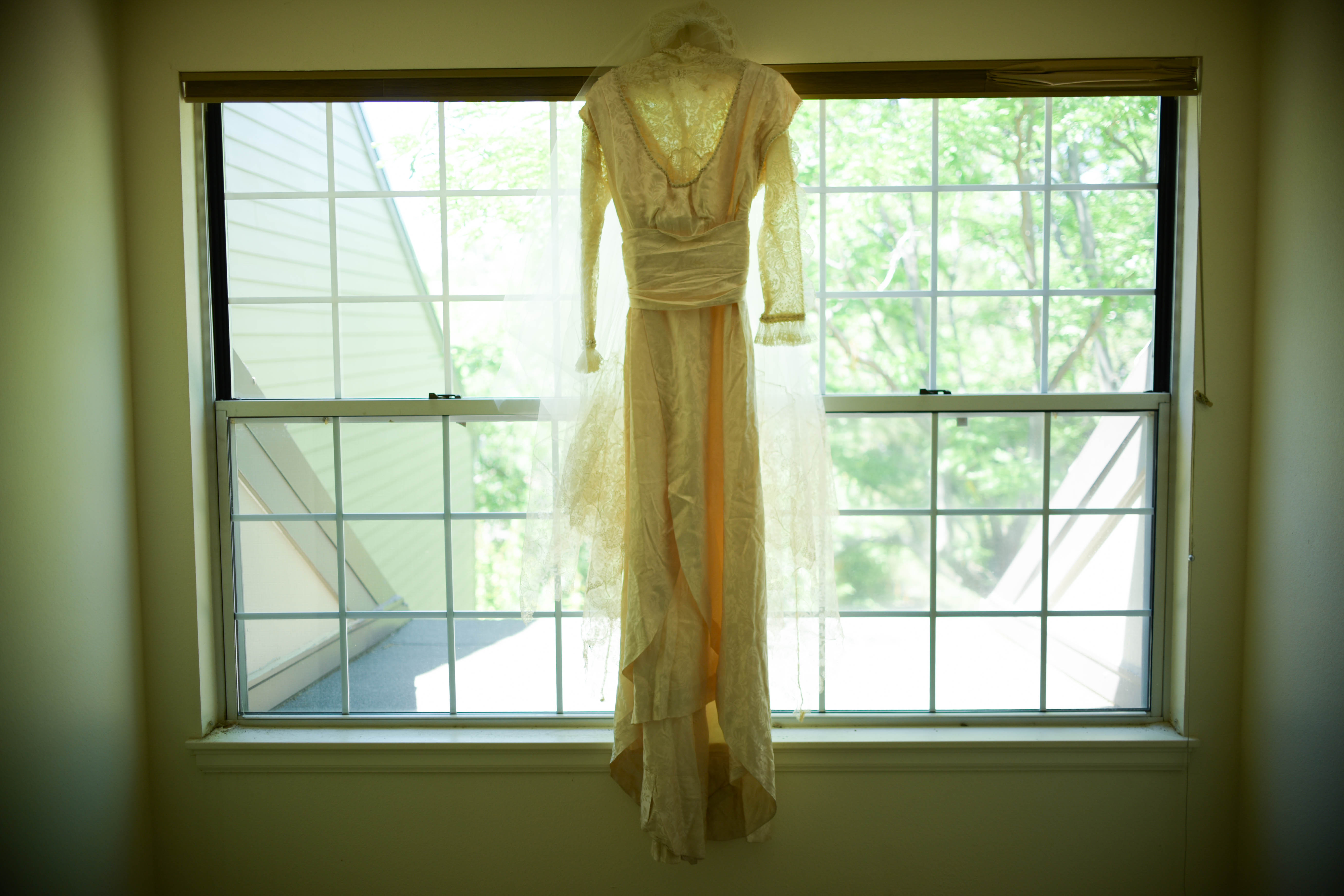 Edwardian Wedding Dress and Accessories