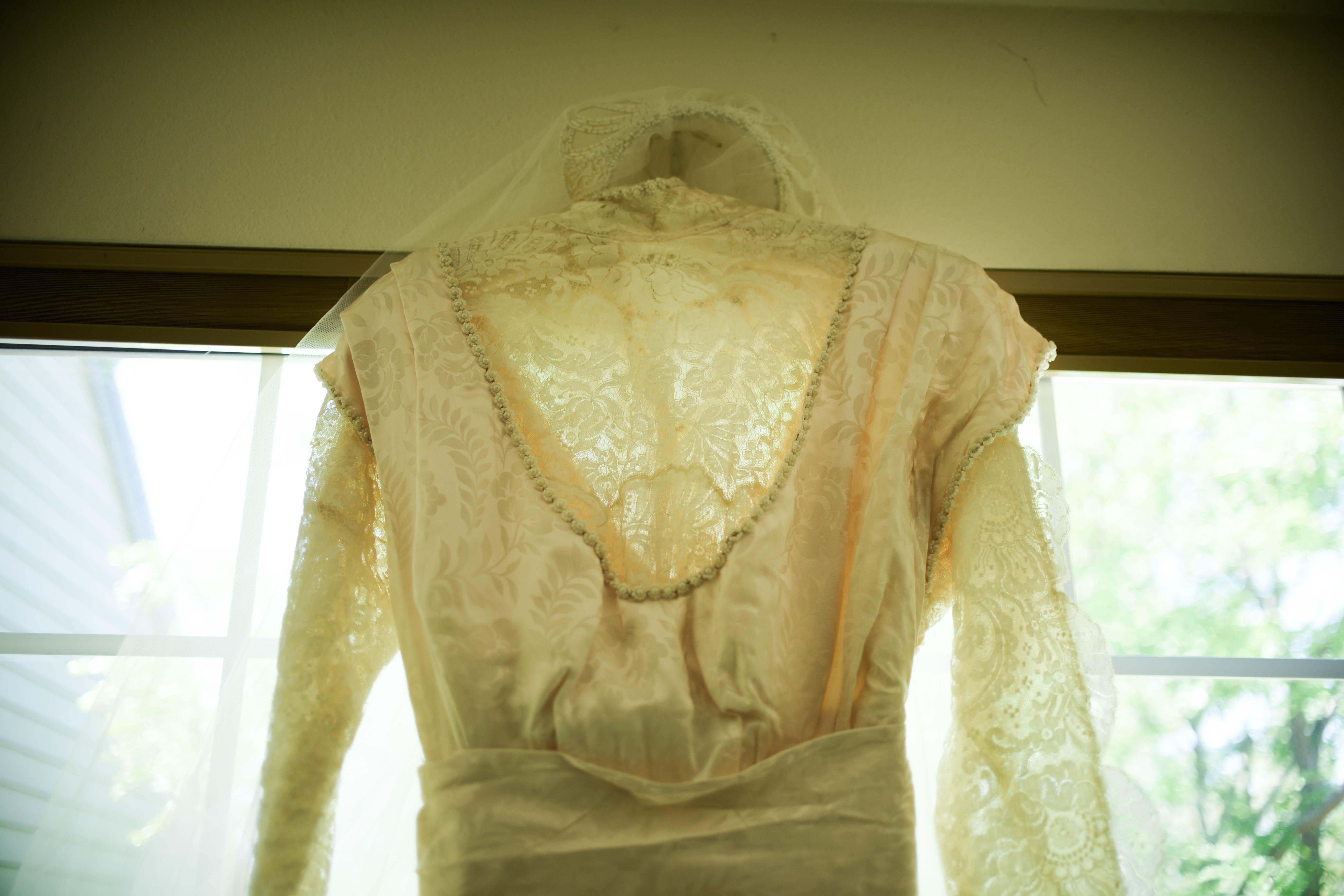 Edwardian Wedding Dress and Accessories