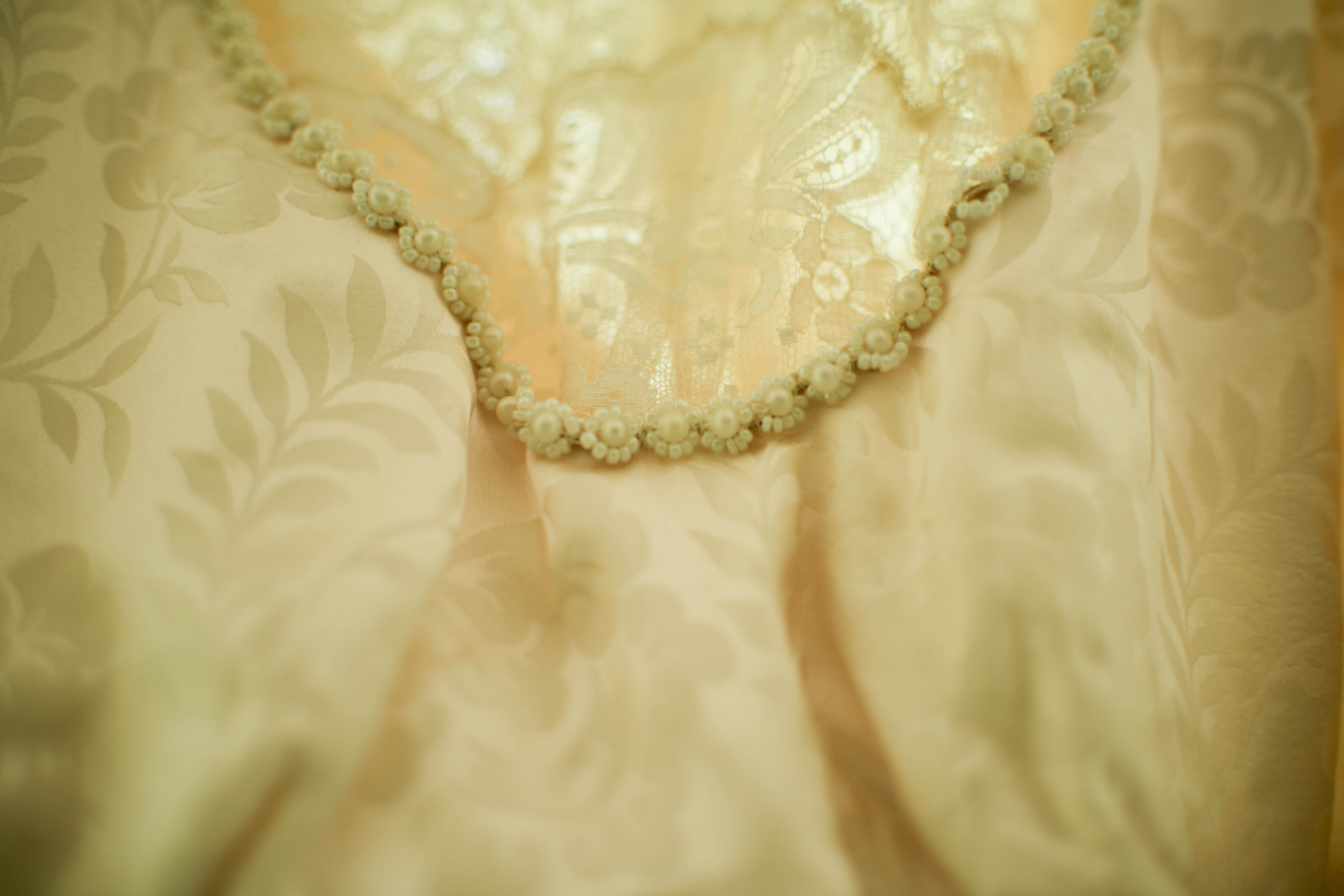 Edwardian Wedding Dress and Accessories