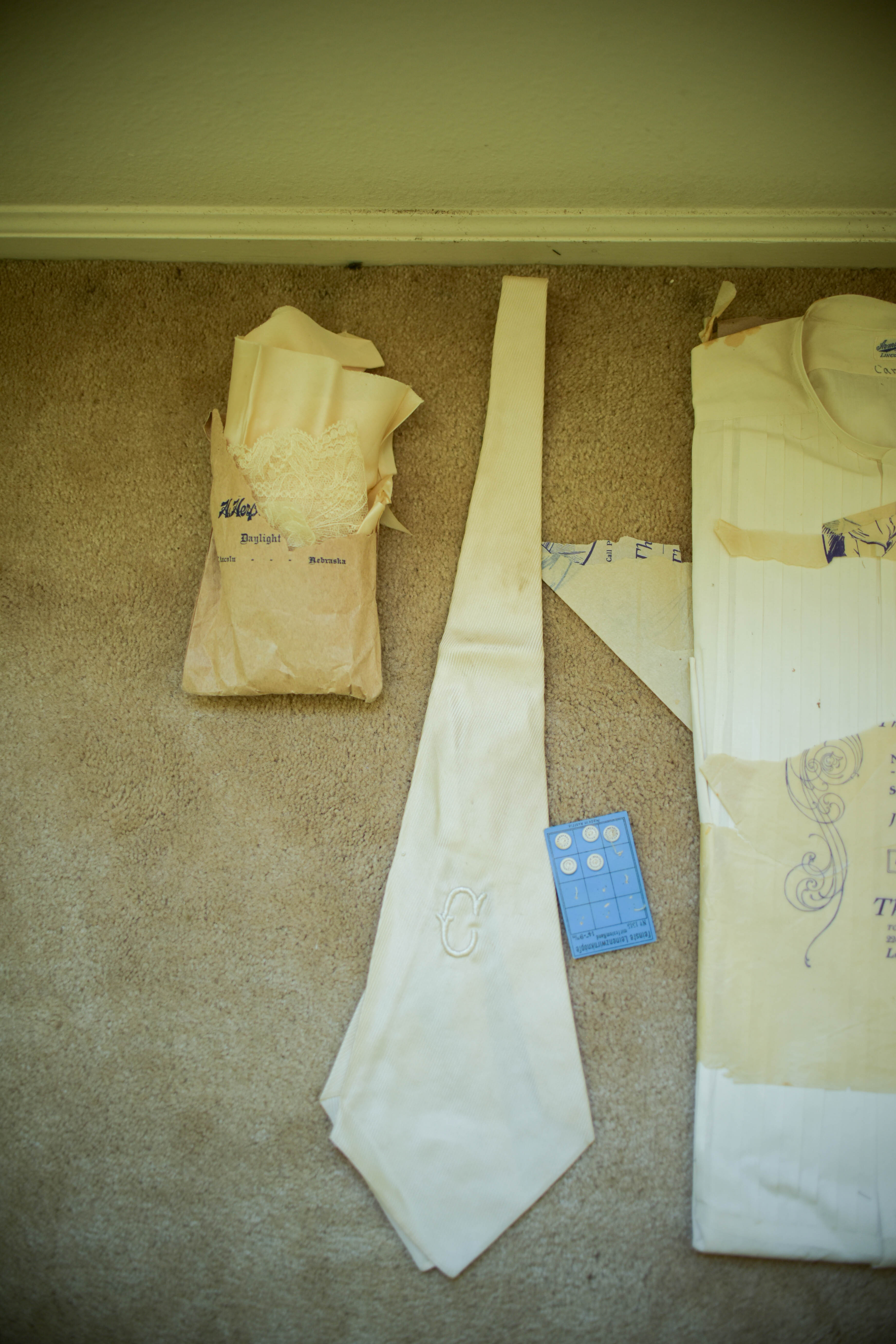 Edwardian Wedding Dress and Accessories