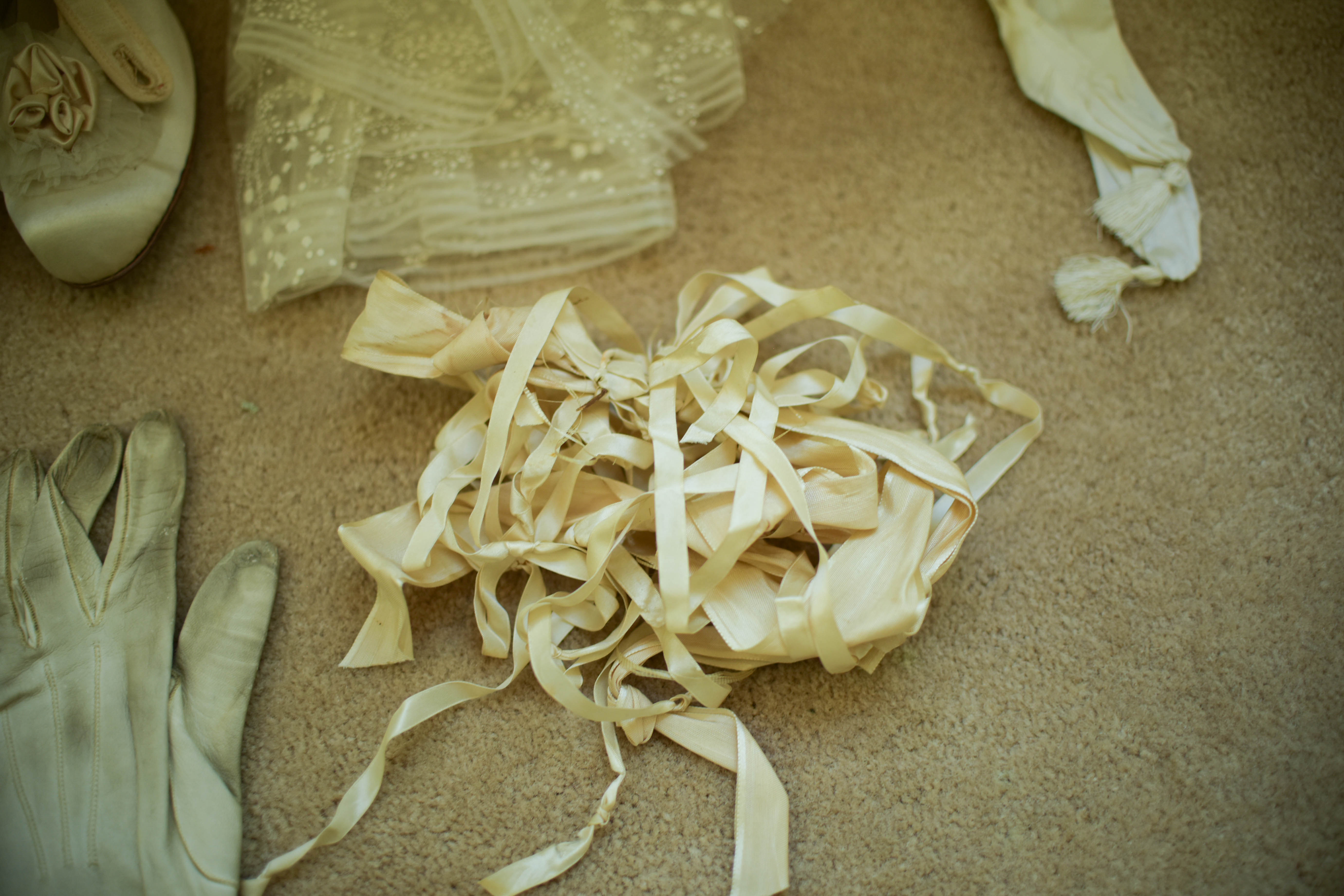 Edwardian Wedding Dress and Accessories