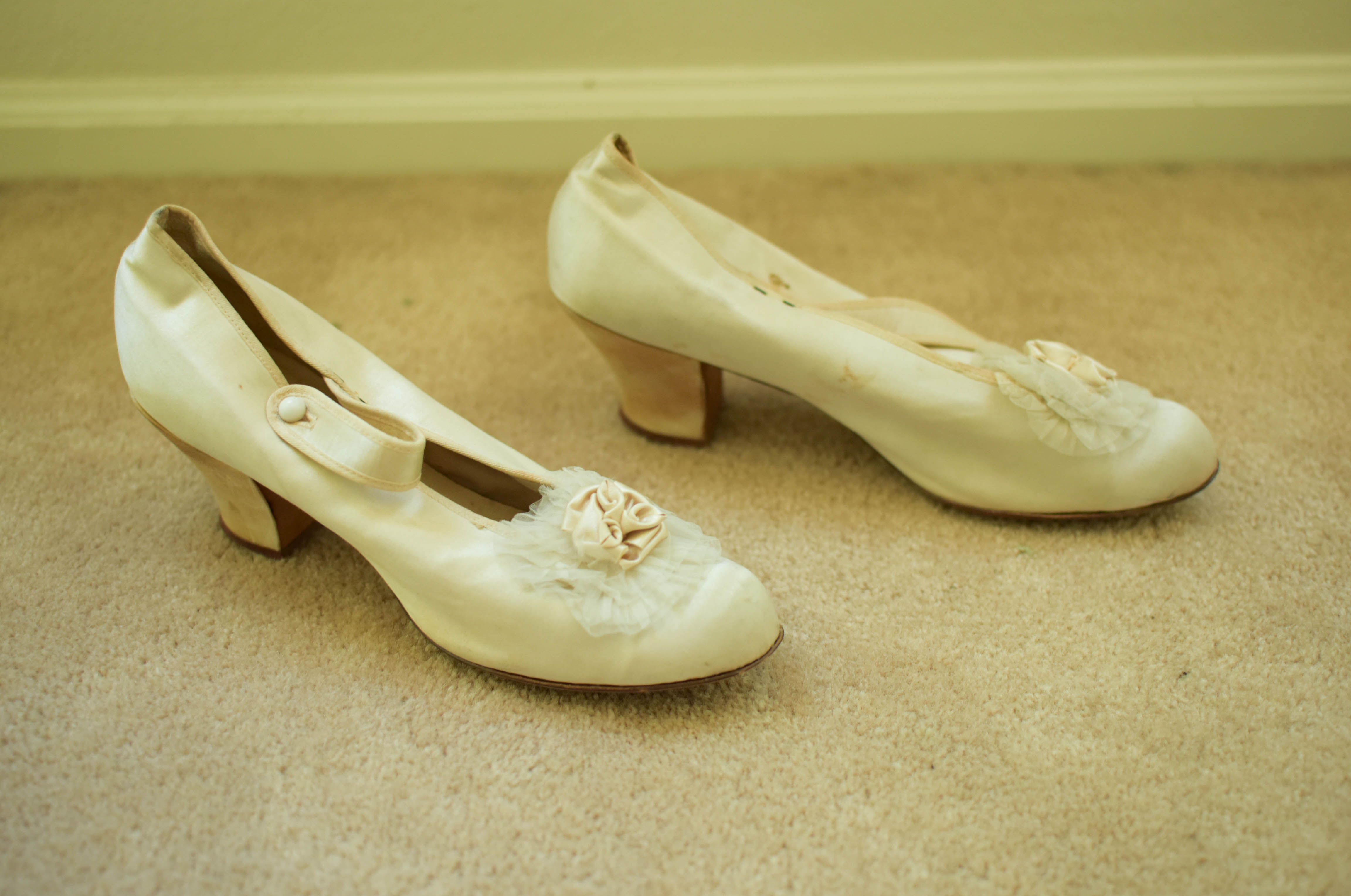 Edwardian Wedding Dress and Accessories