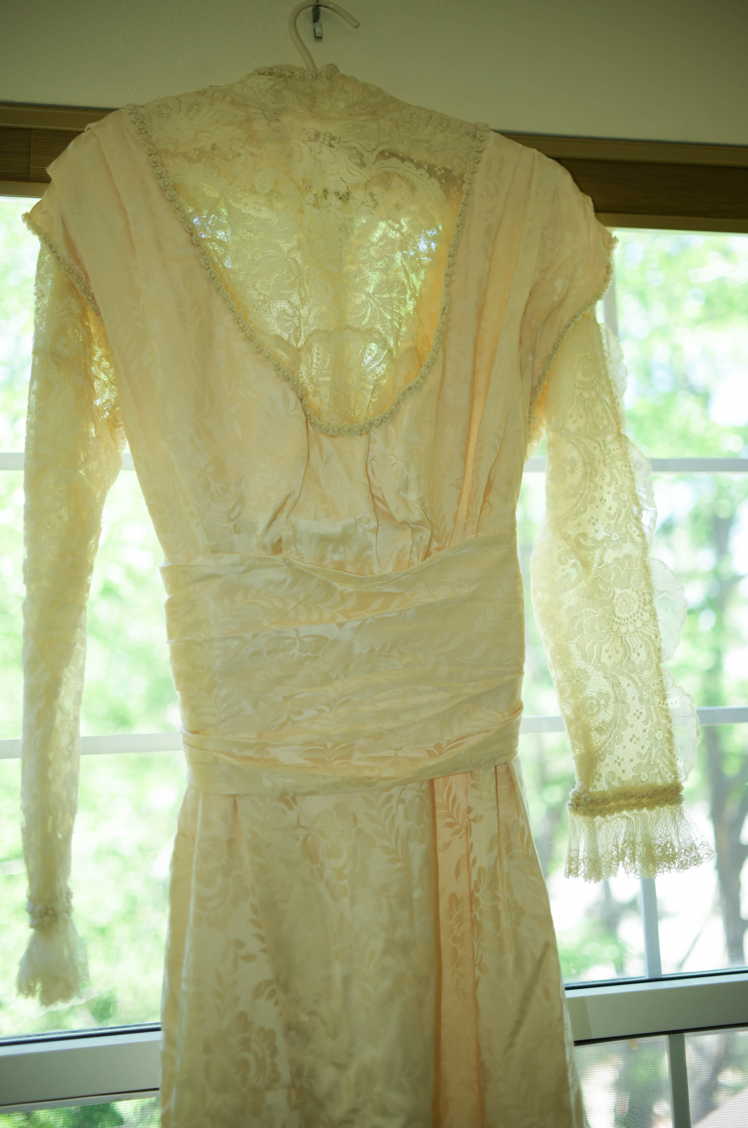 Edwardian Wedding Dress and Accessories