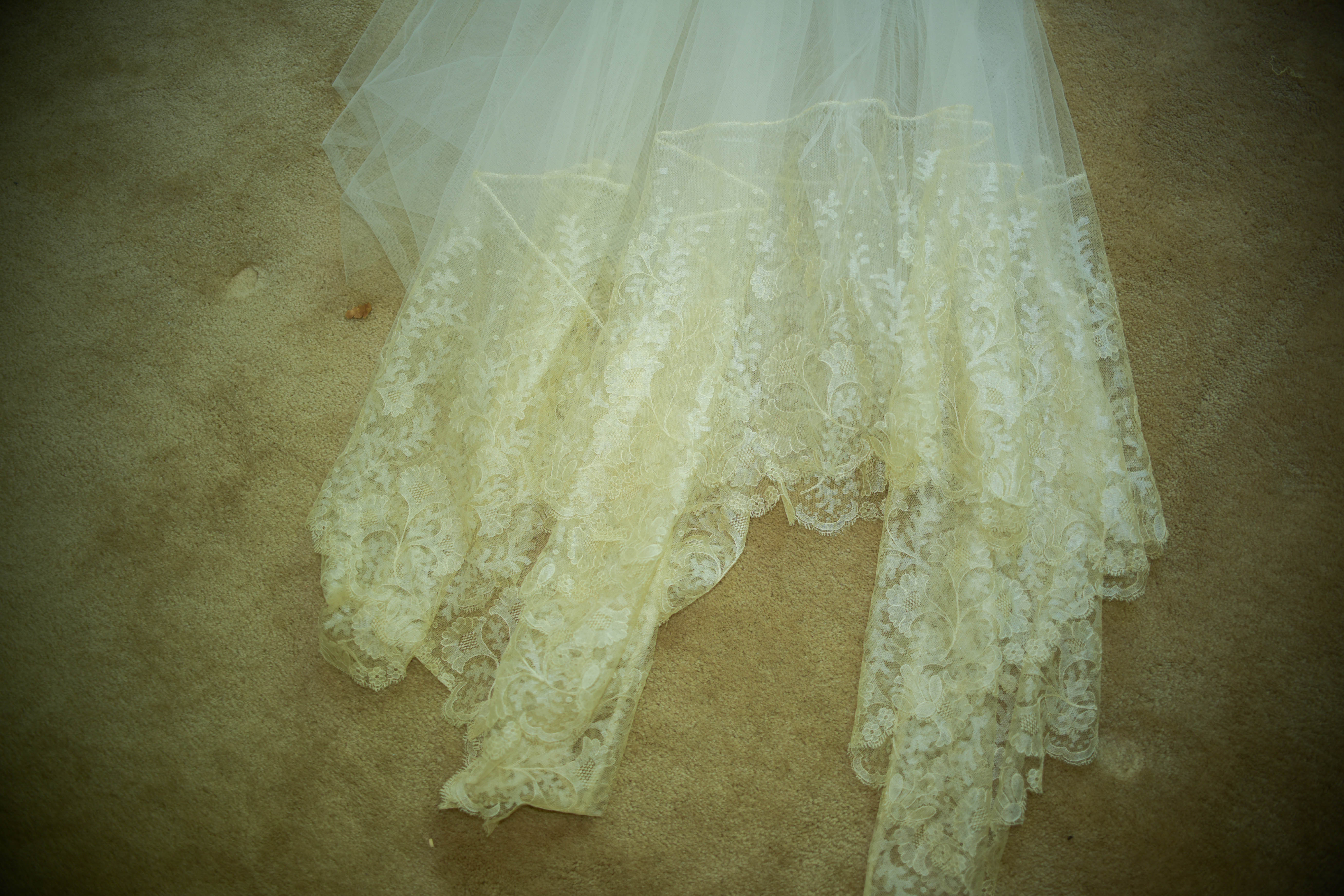 Edwardian Wedding Dress and Accessories