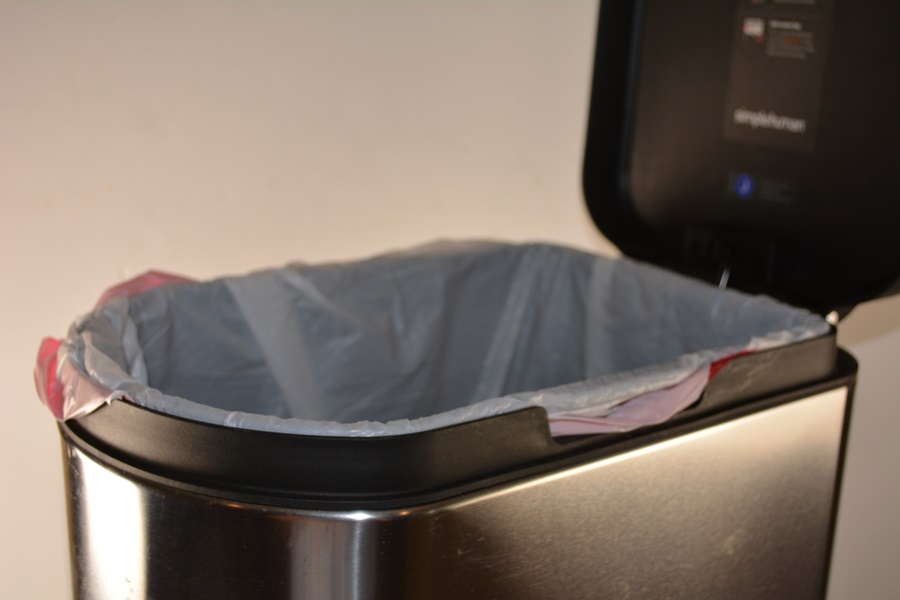 Simplehuman Stainless Hands Free Trash Can