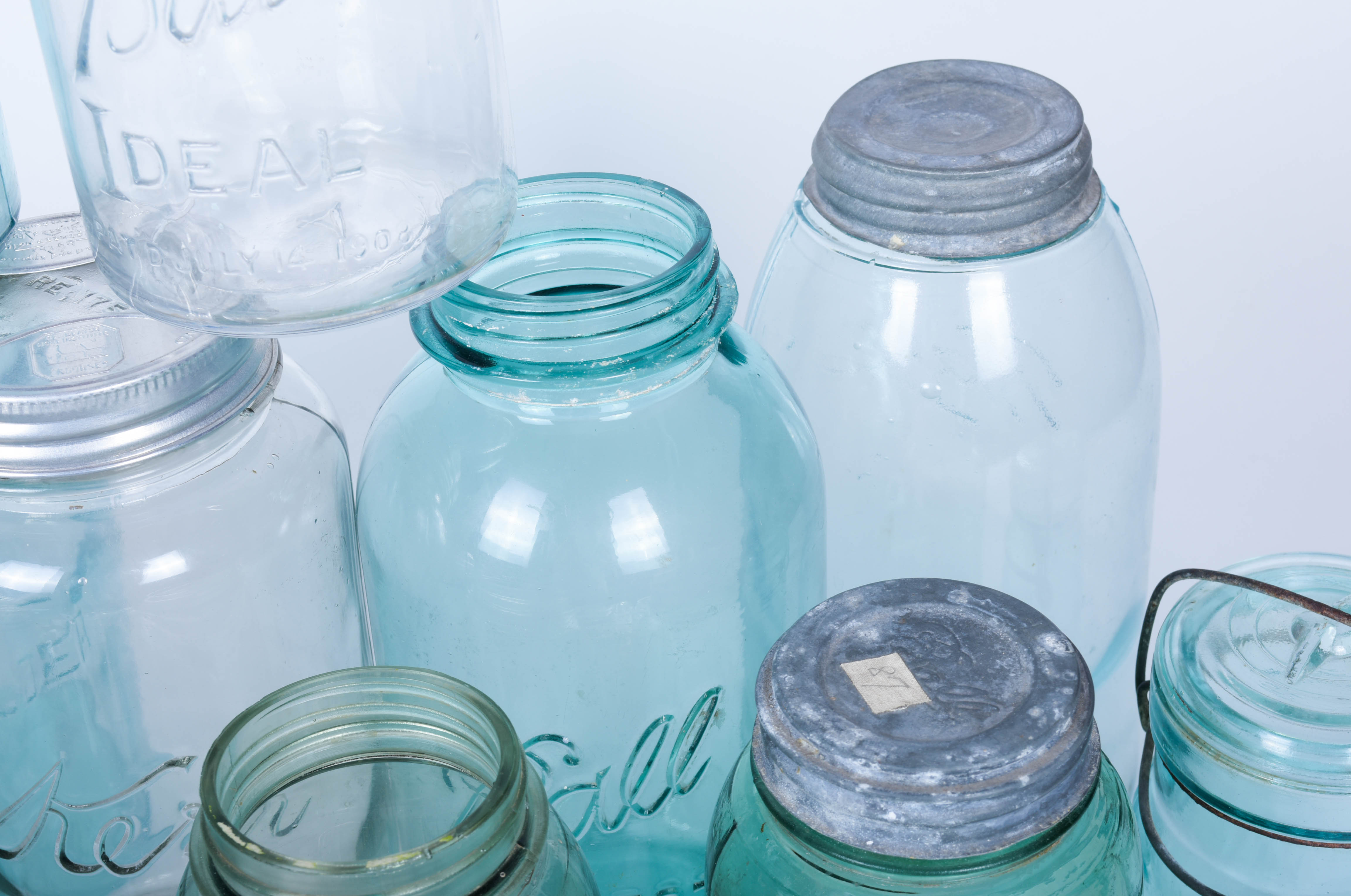 Vintage Ball Jar and Insulator Collection