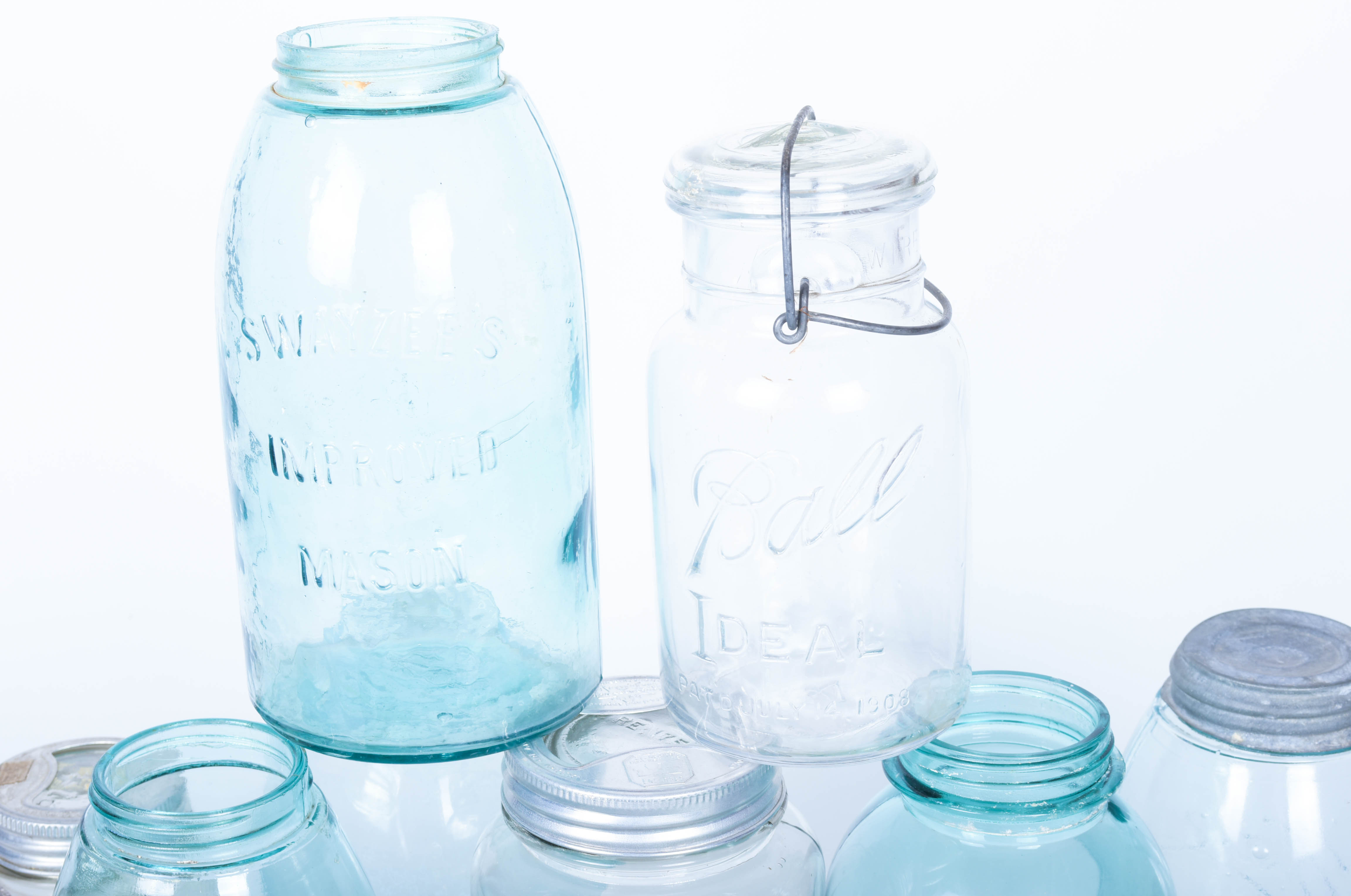 Vintage Ball Jar and Insulator Collection
