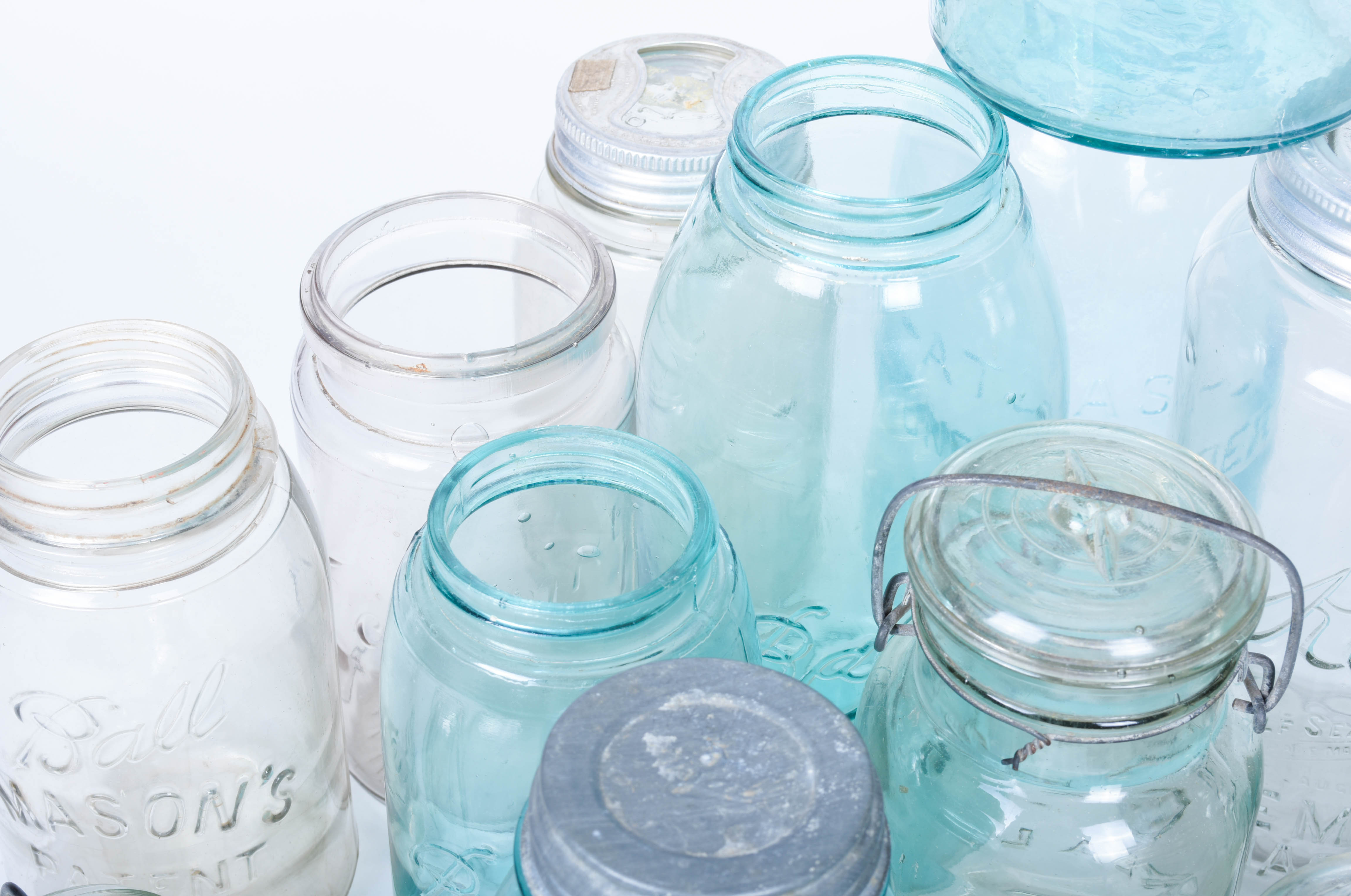 Vintage Ball Jar and Insulator Collection