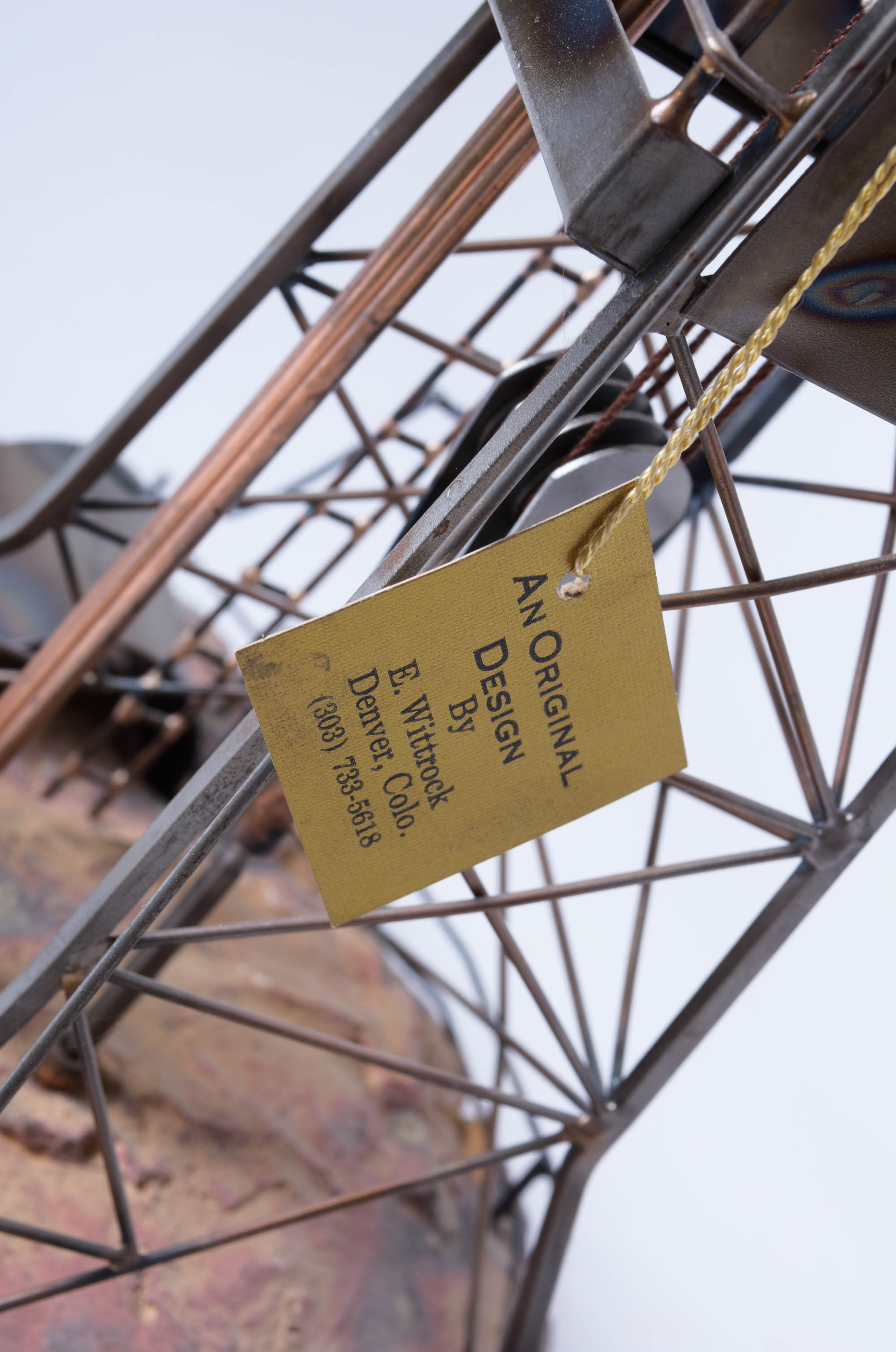 Two Oil Derrick Sculptures