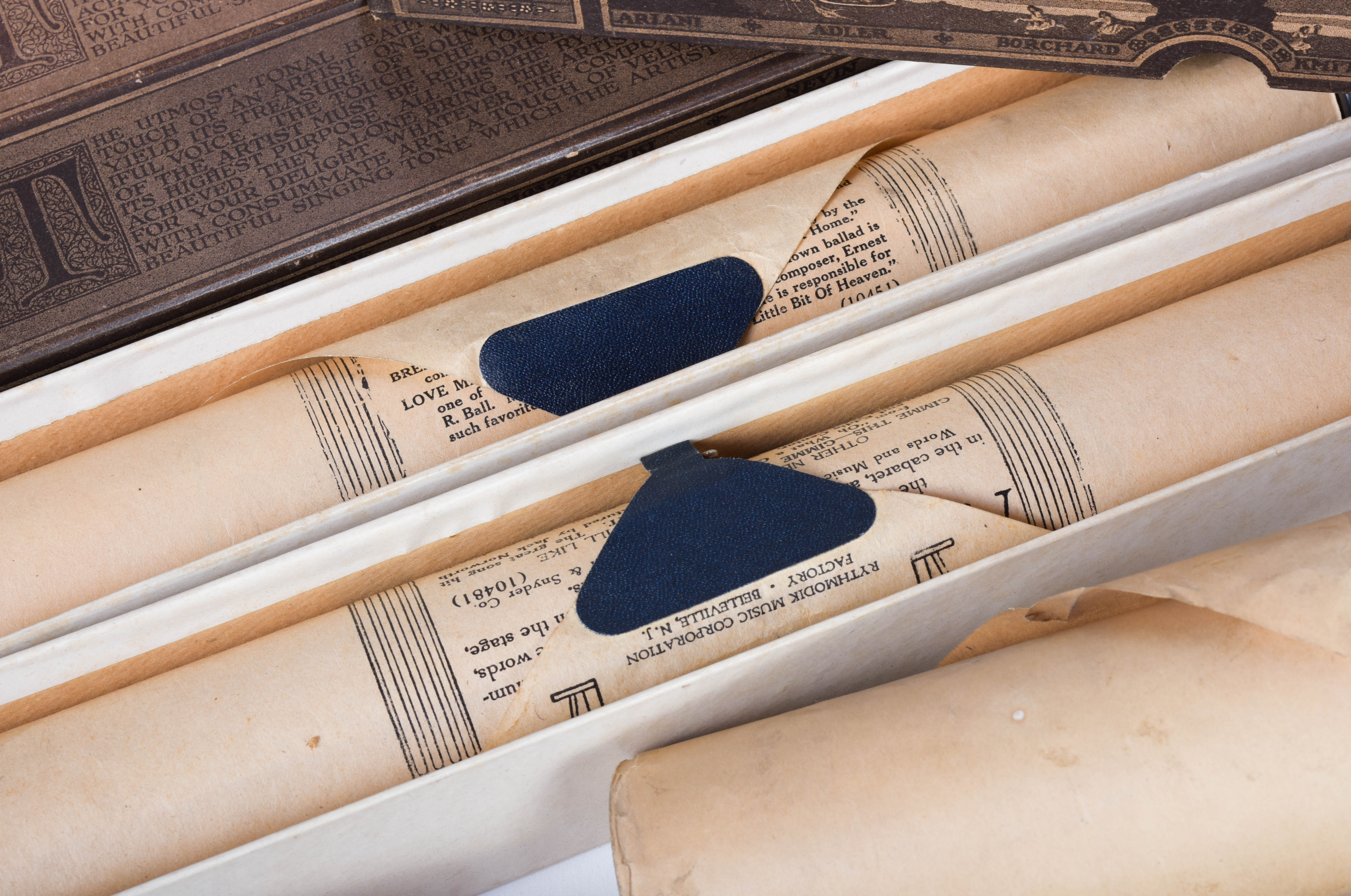 Player Piano Rolls