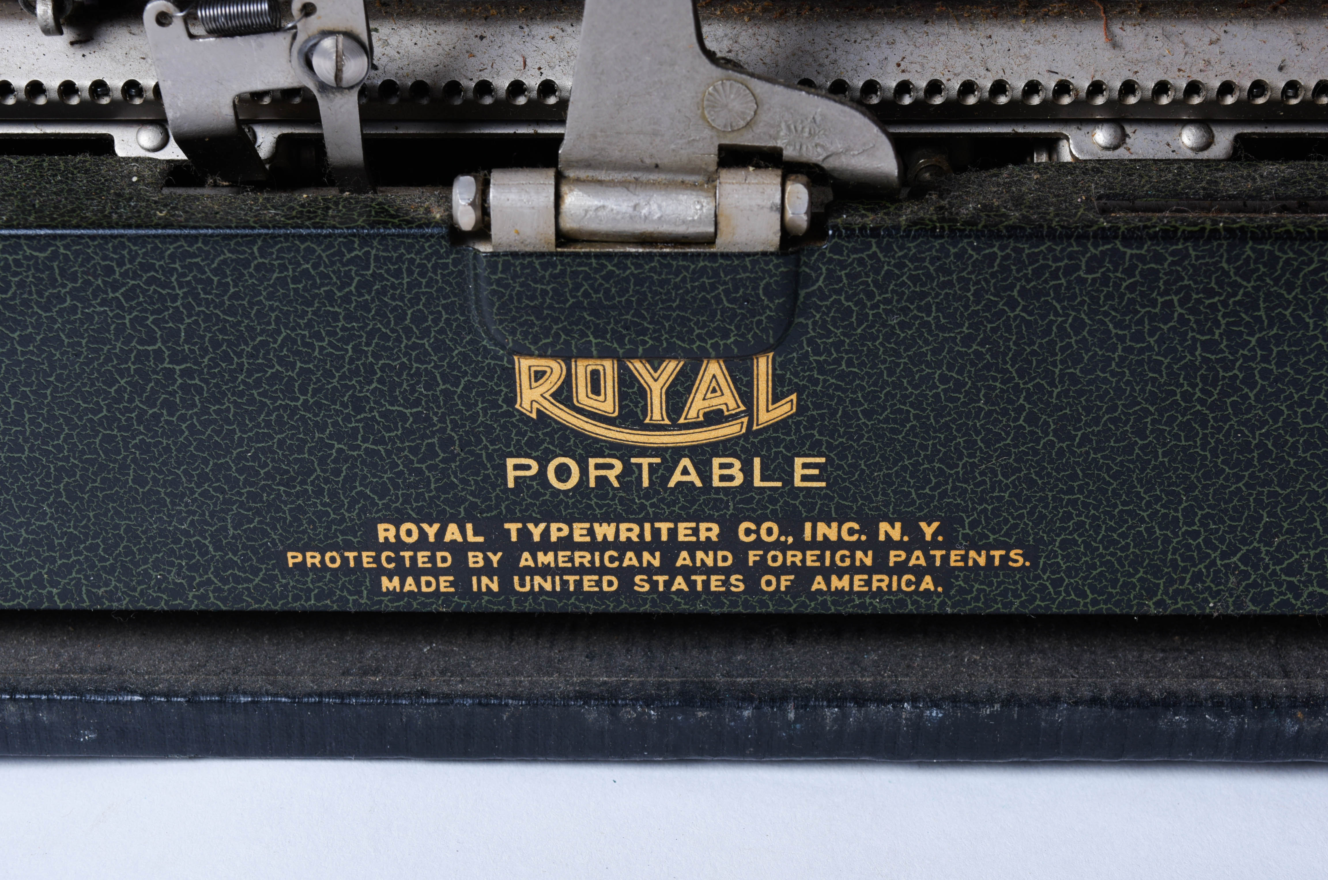 Royal Typewriter in Carrying Case