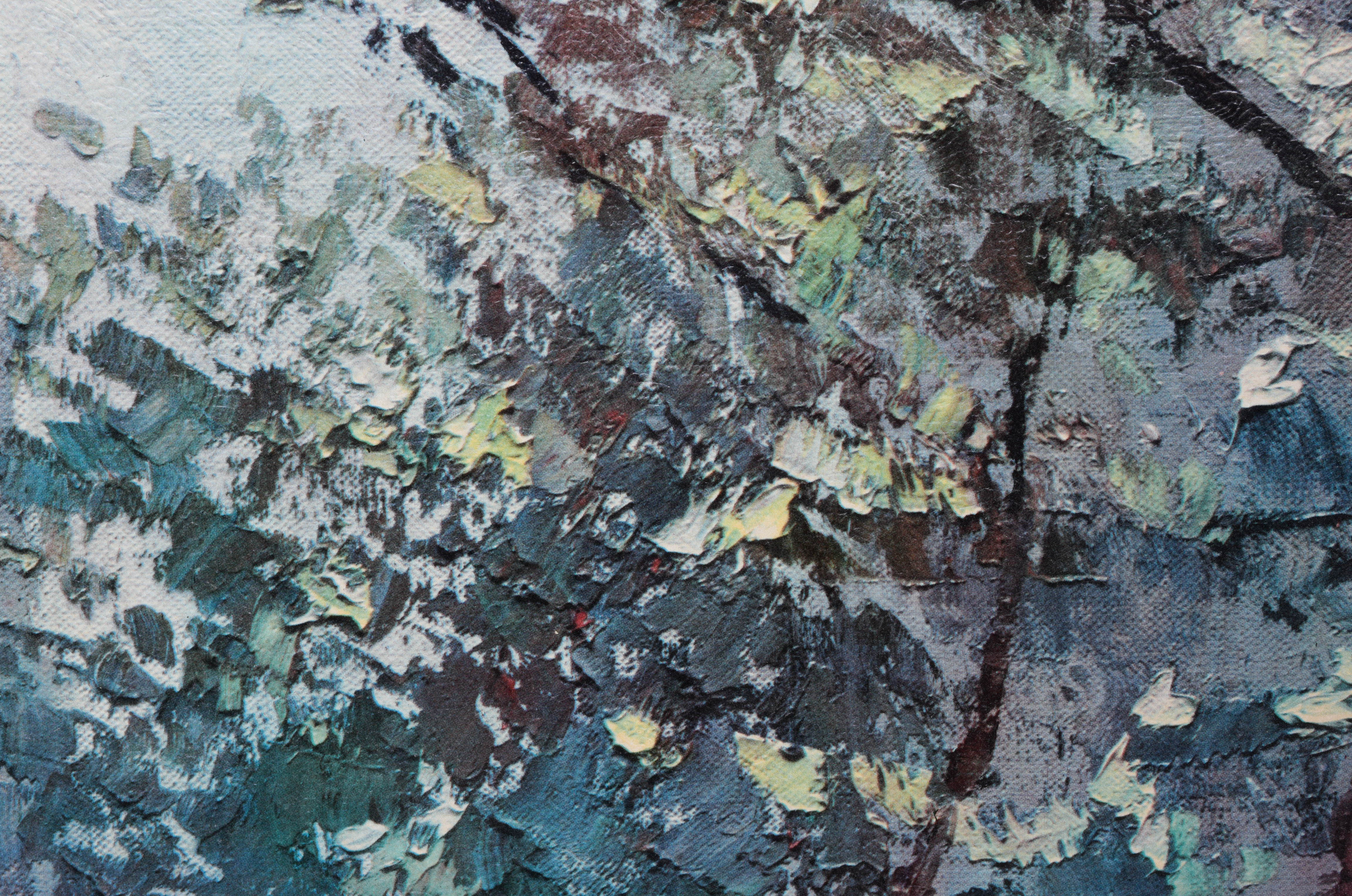 Peter Hayward Textured Giclee "The Quiet City"