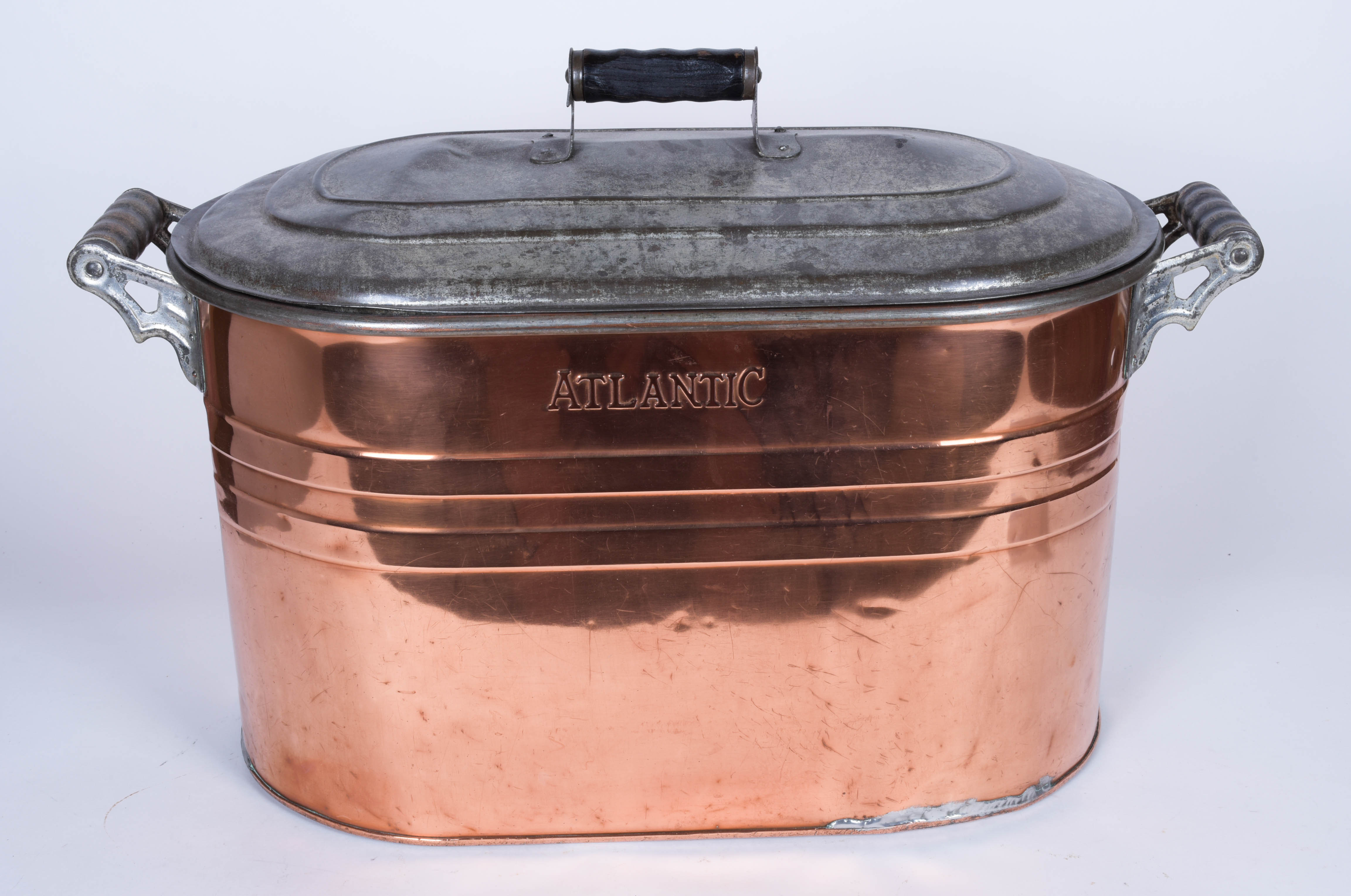 Vintage Atlantic Copper Boiler