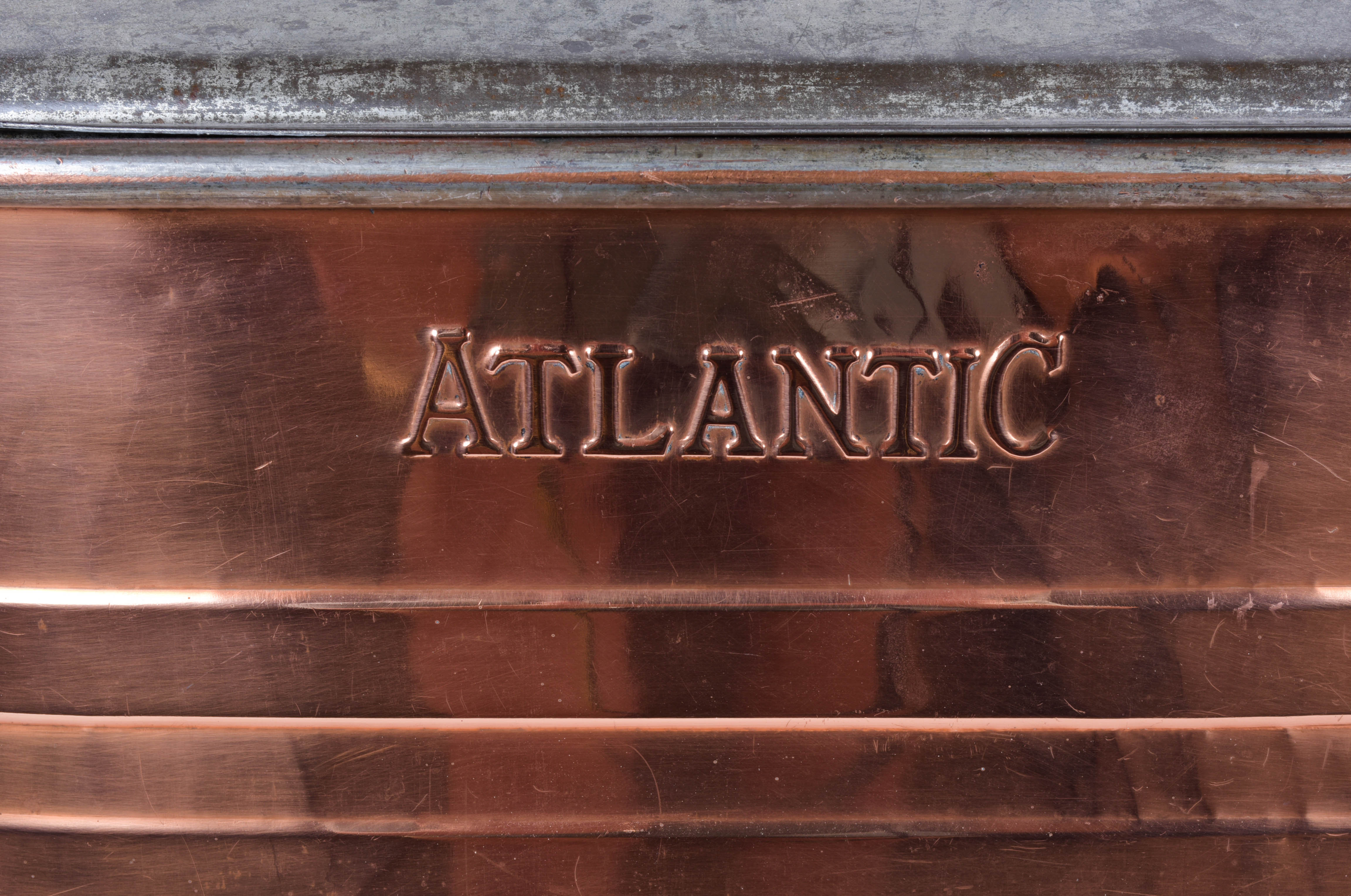 Vintage Atlantic Copper Boiler