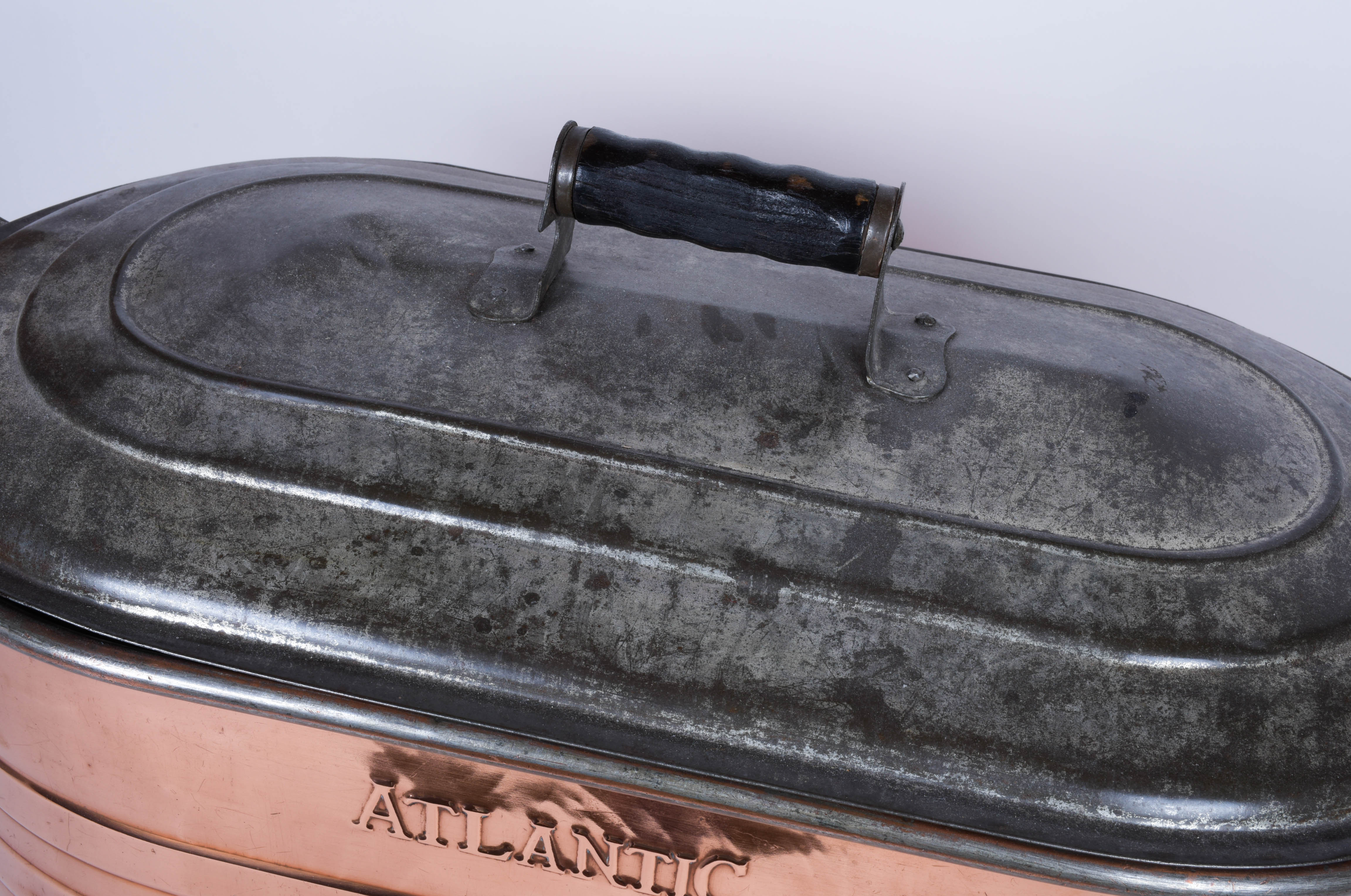 Vintage Atlantic Copper Boiler