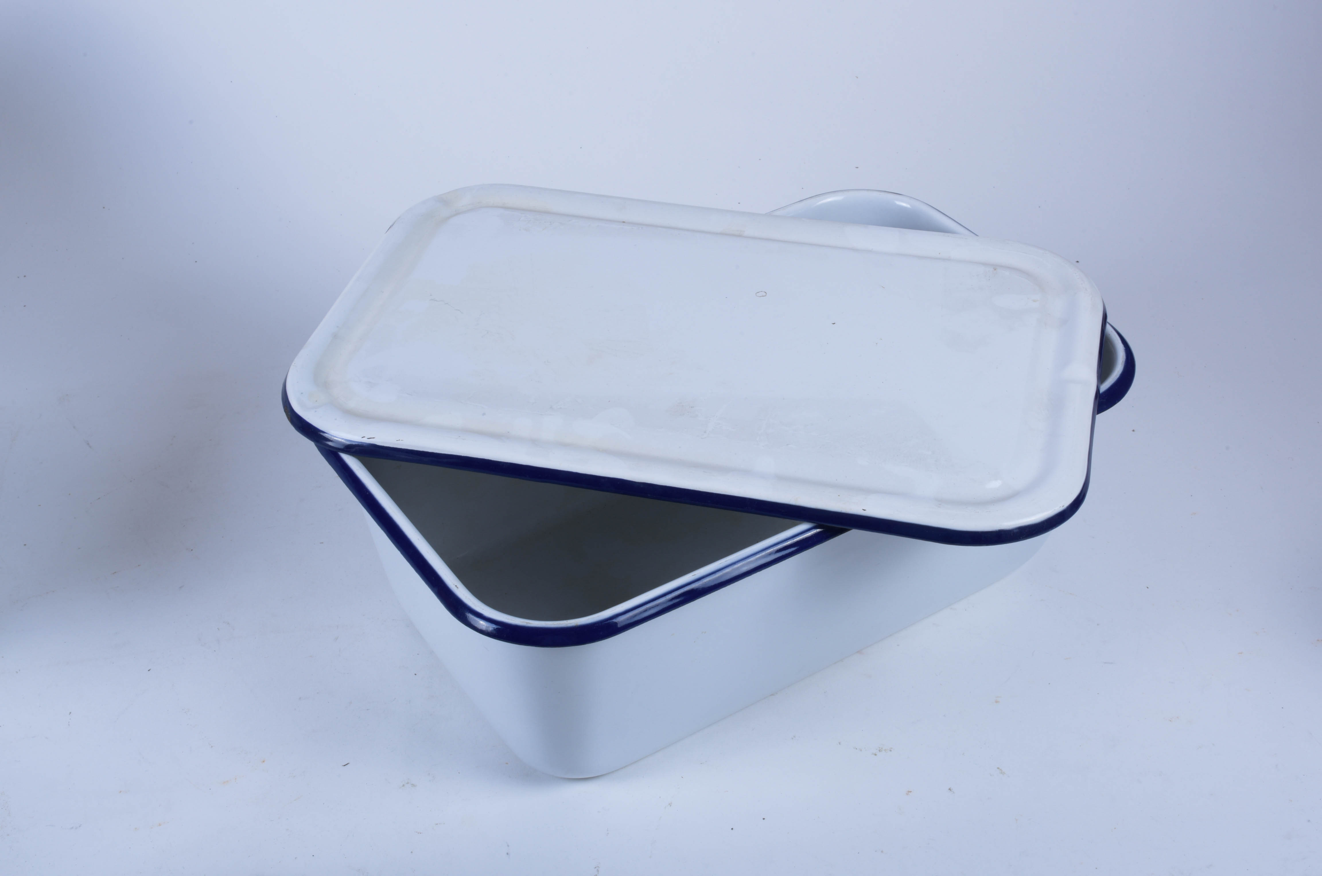 Vintage Enamel Kitchenware and "Jello" Tin Collection