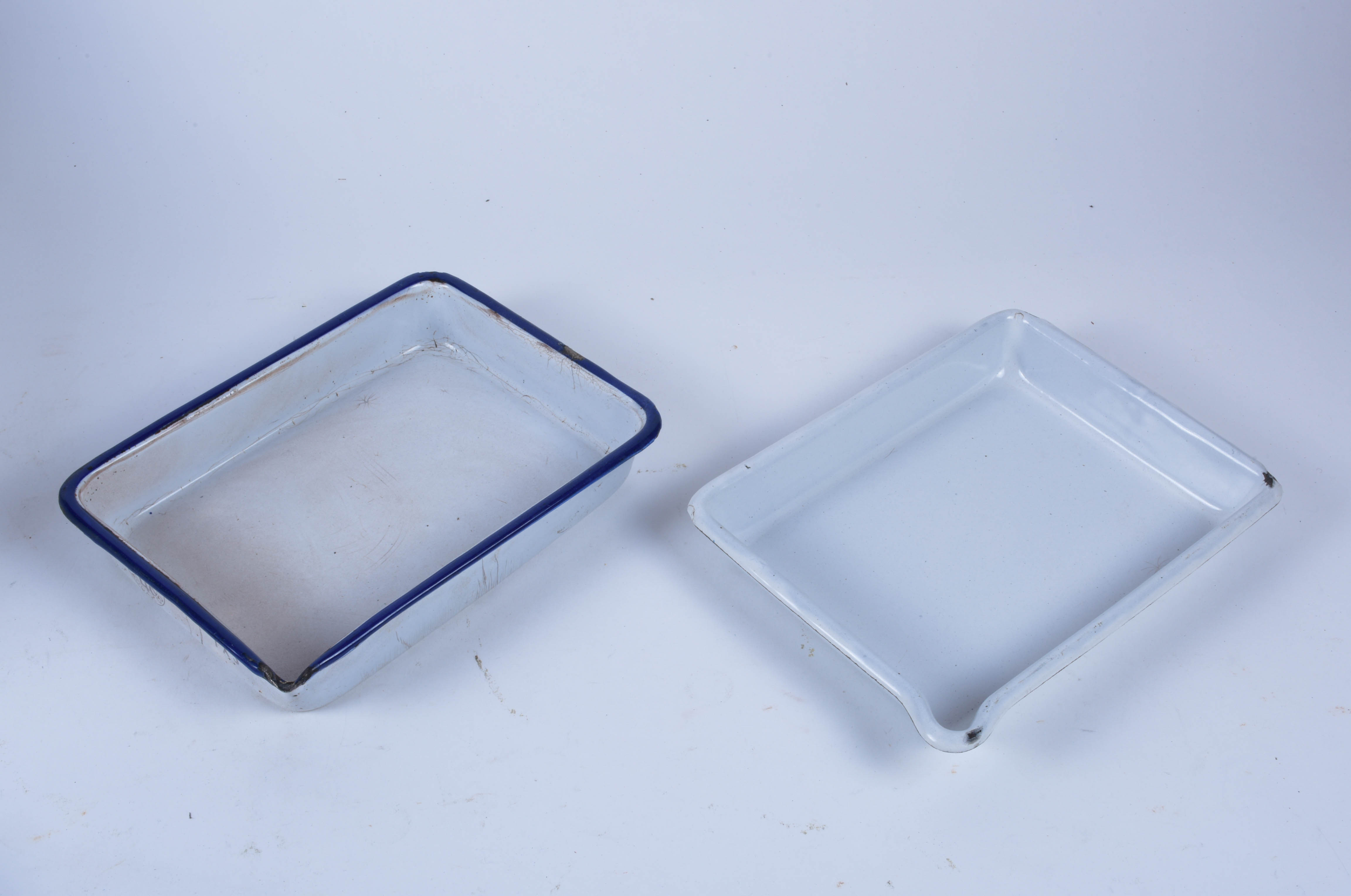 Vintage Enamel Kitchenware and "Jello" Tin Collection