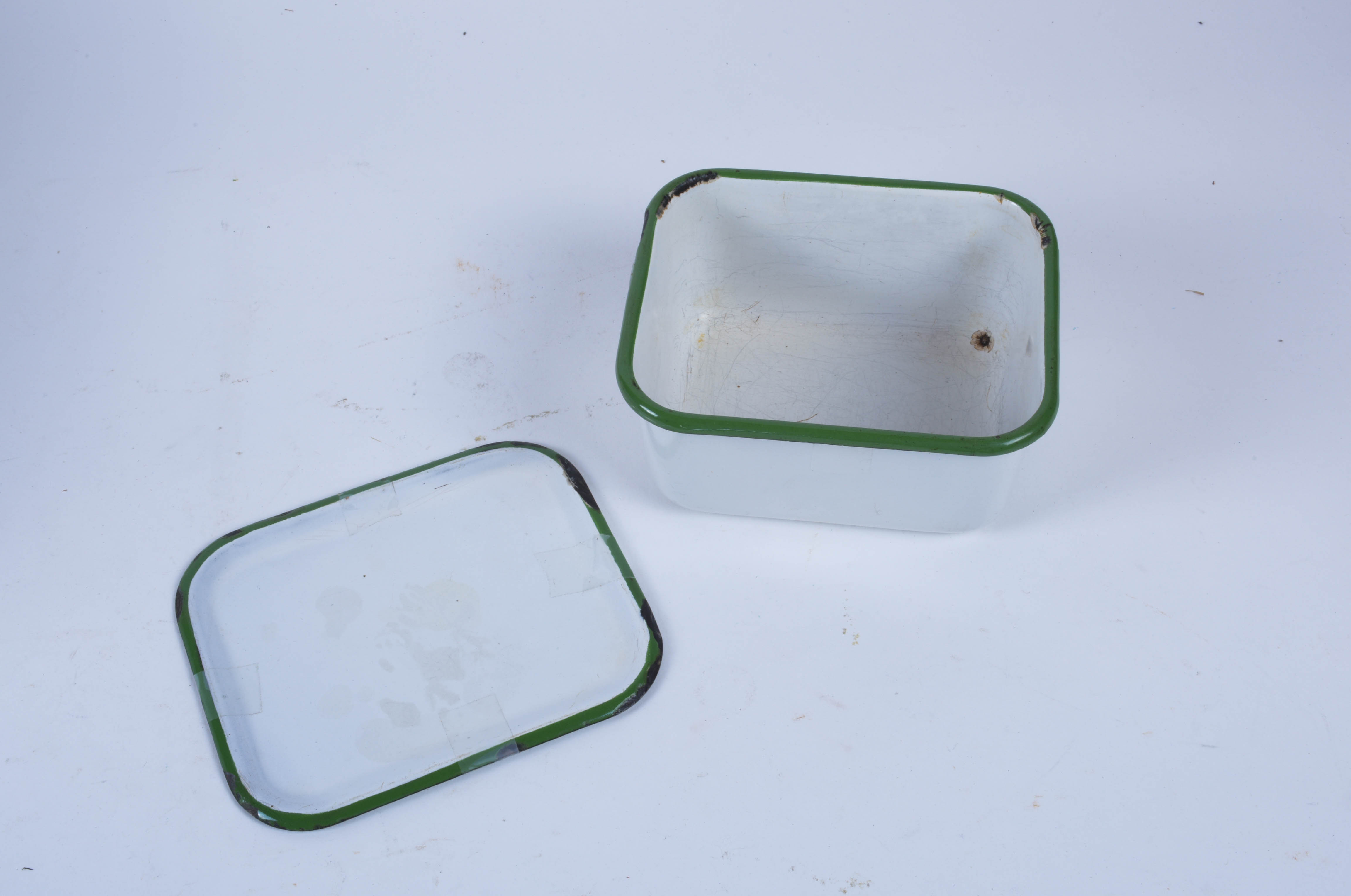 Vintage Enamel Kitchenware and "Jello" Tin Collection