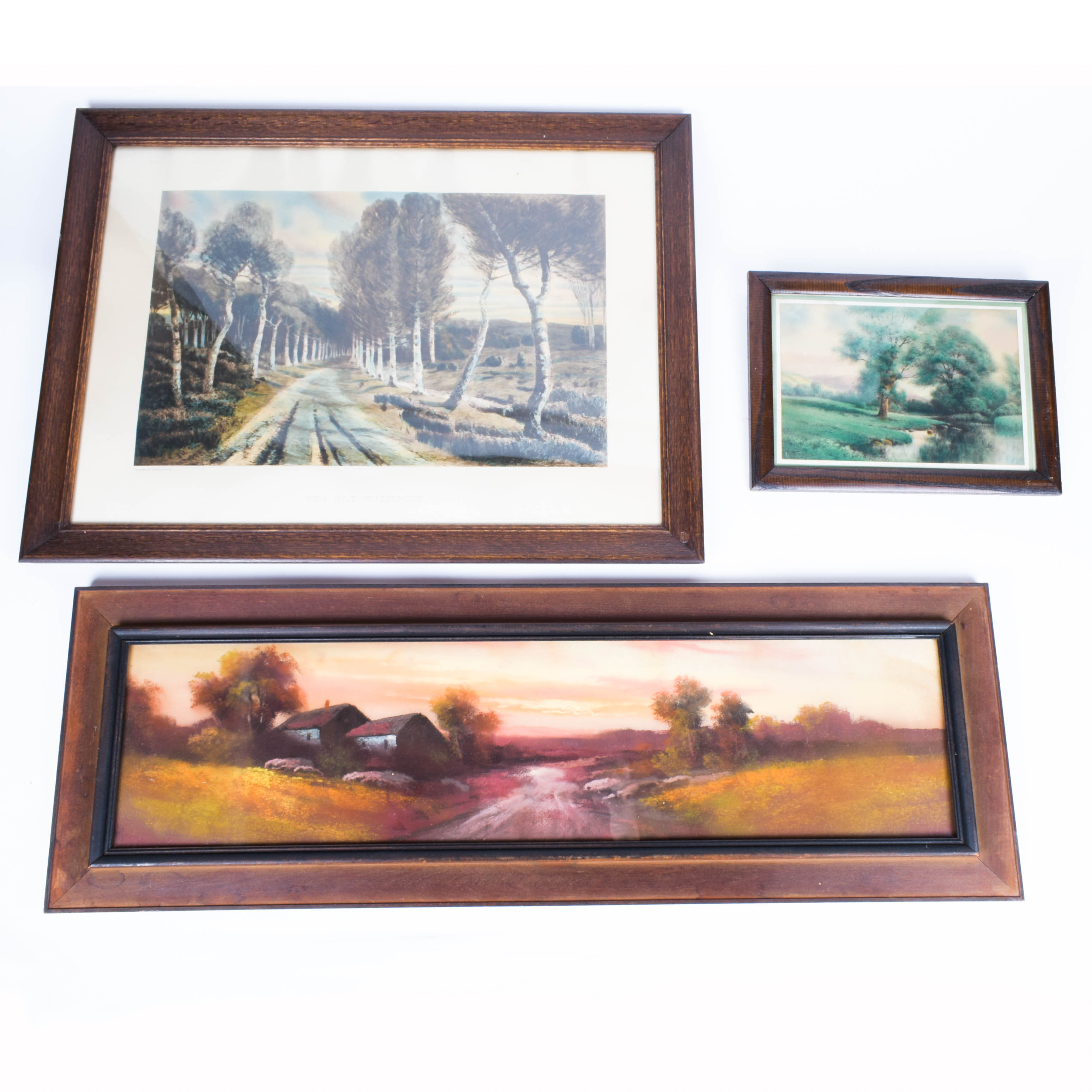 Offset Lithograph Landscape Prints