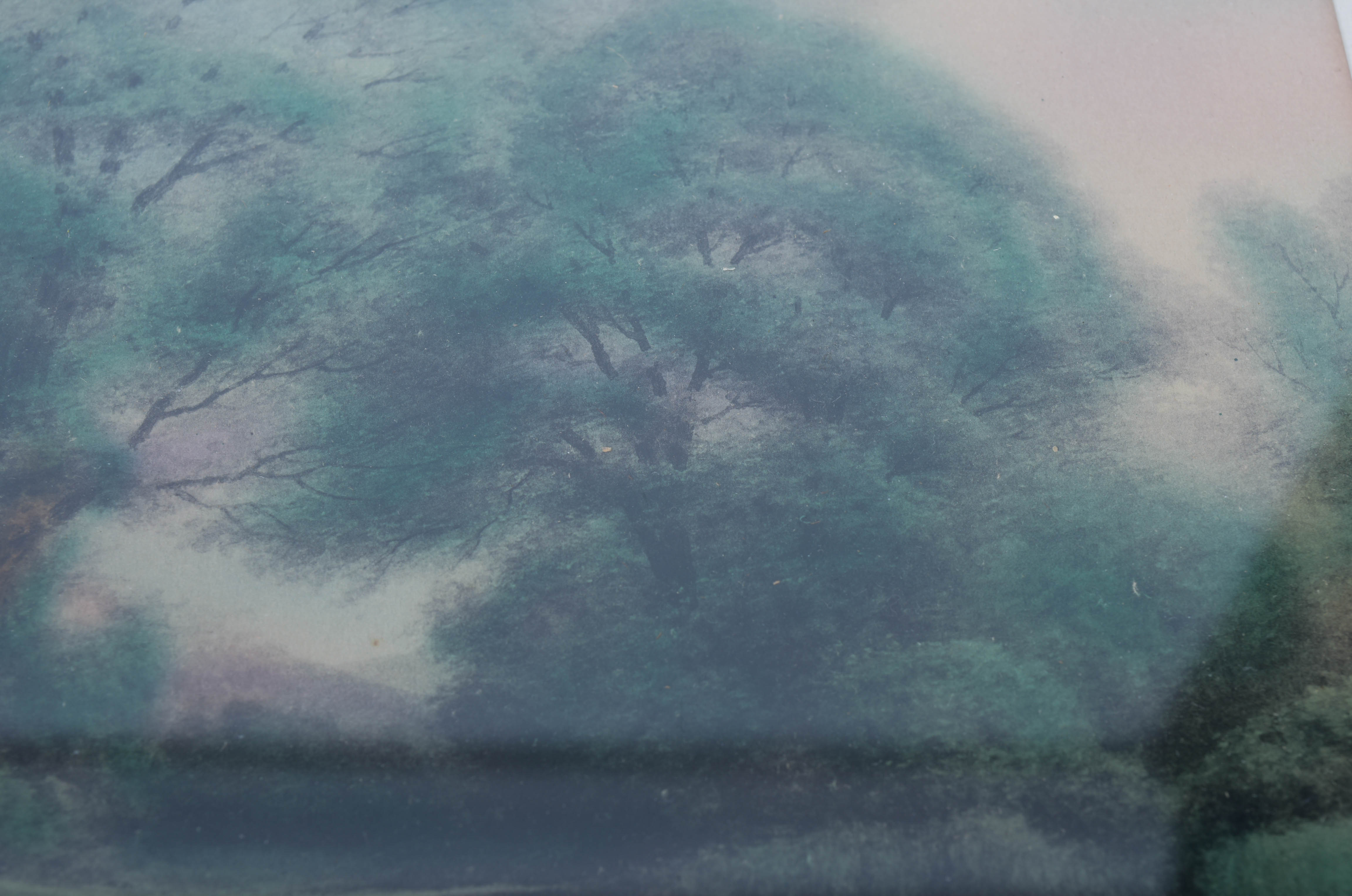 Offset Lithograph Landscape Prints