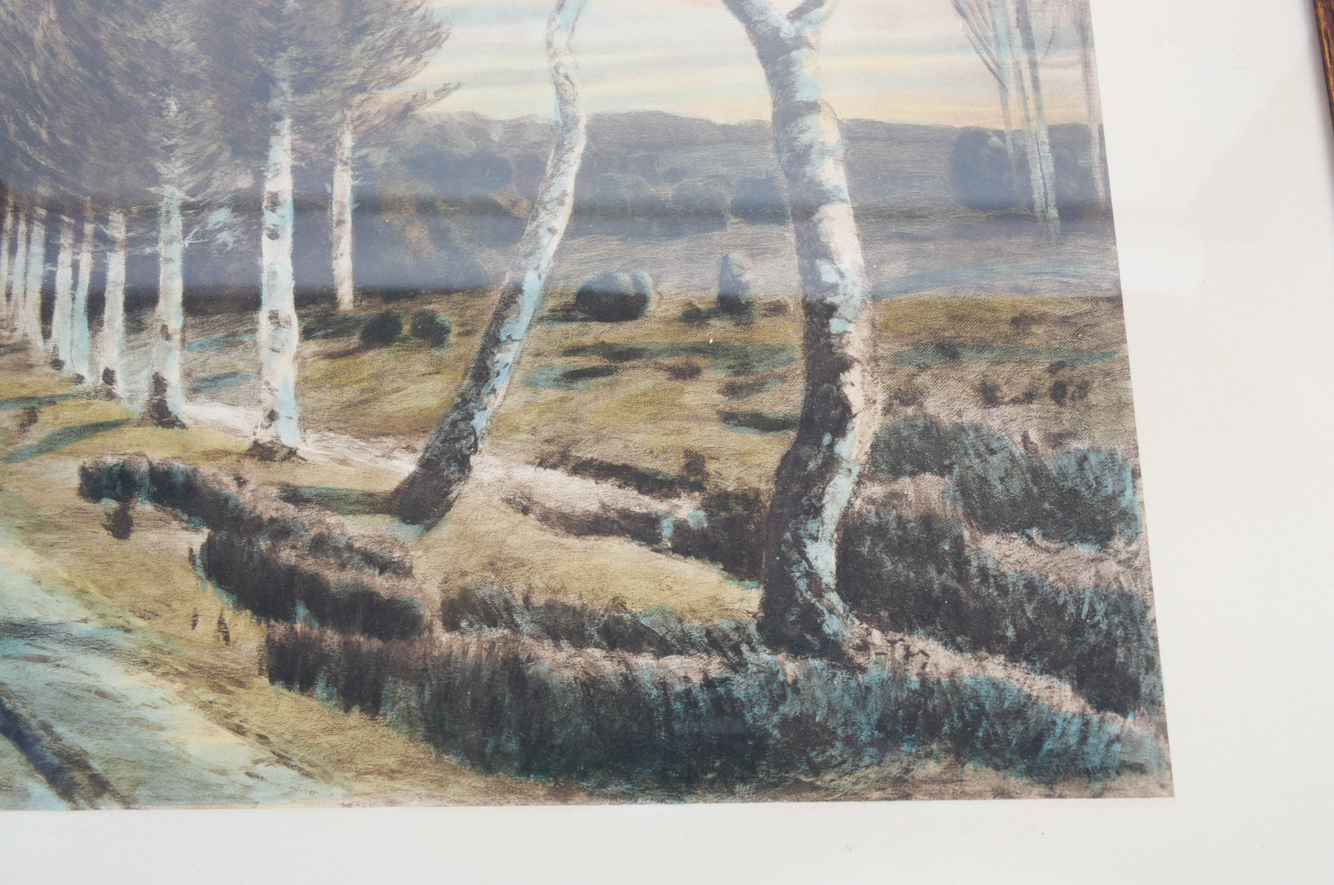 Offset Lithograph Landscape Prints