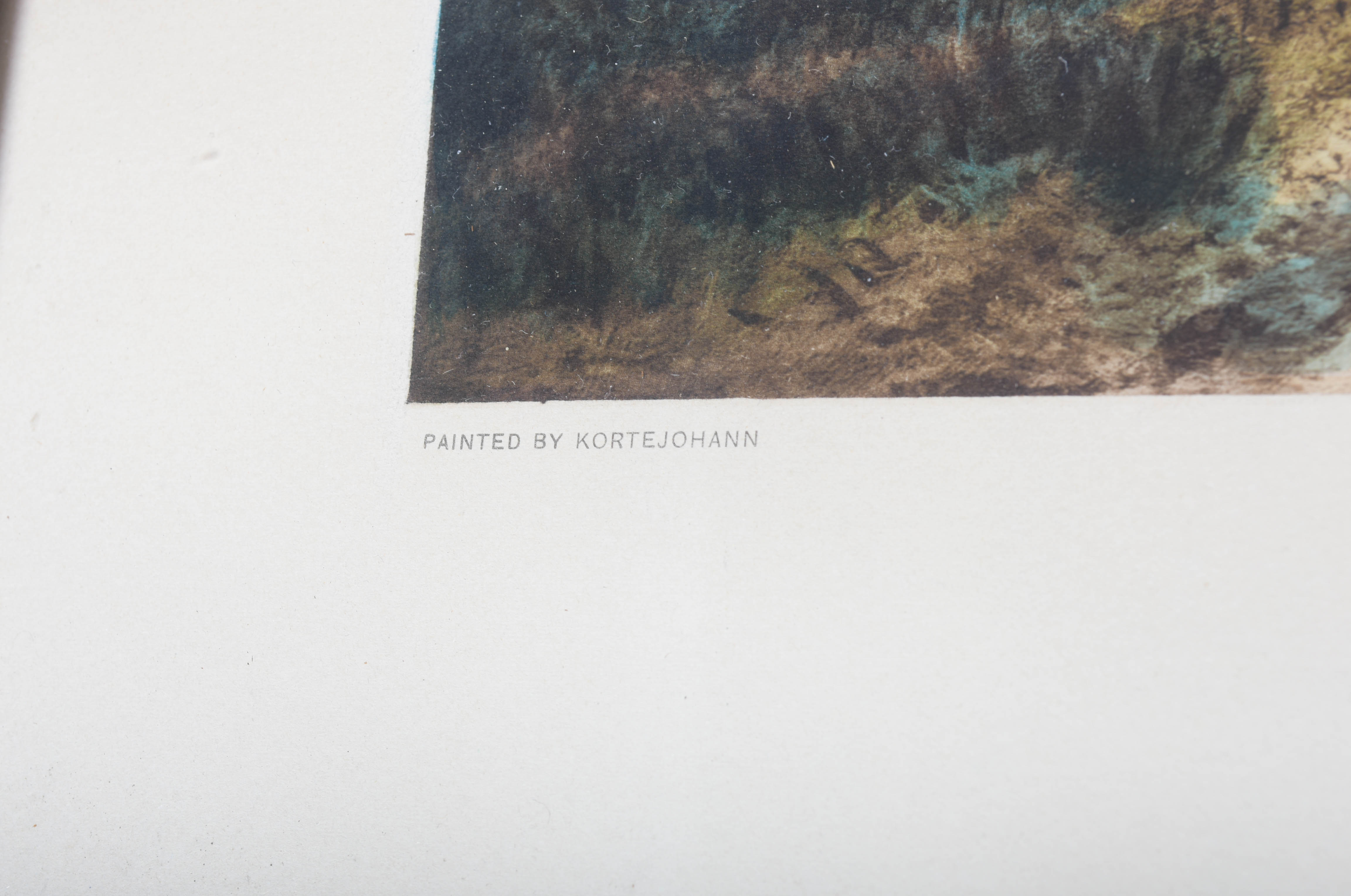 Offset Lithograph Landscape Prints