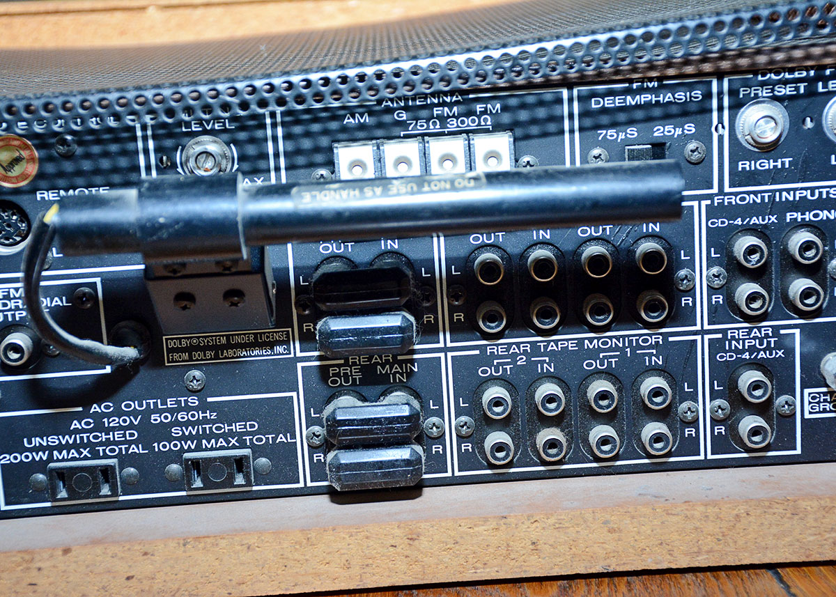 1970s Marantz 4270 Stereo and Quadradial Receiver