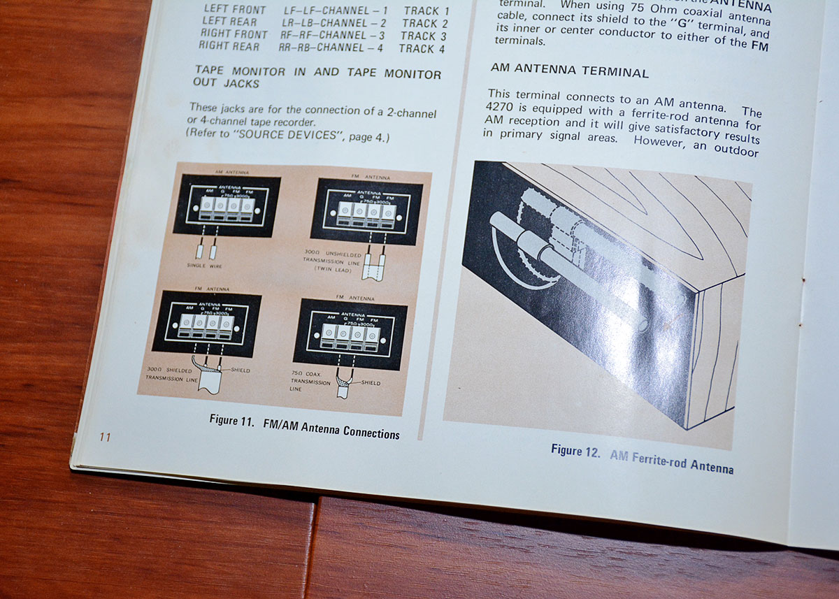 1970s Marantz 4270 Stereo and Quadradial Receiver