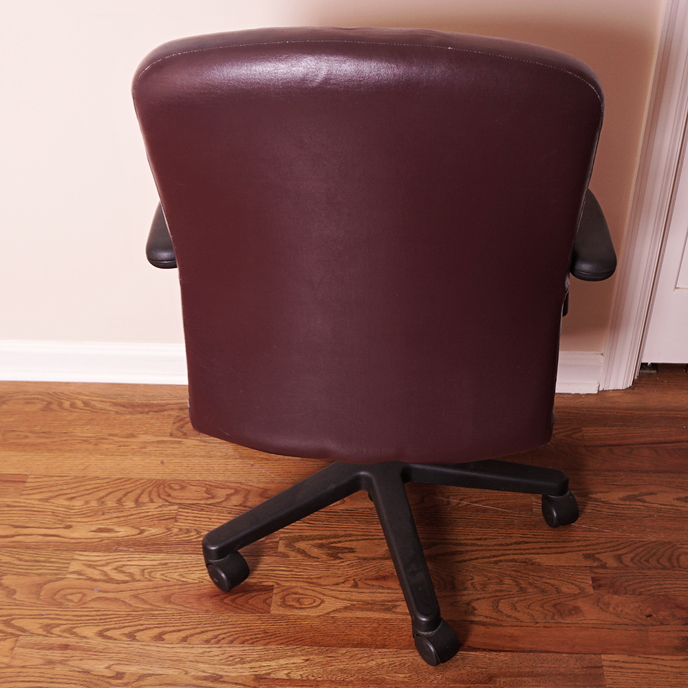 Deep Plum Office Chair