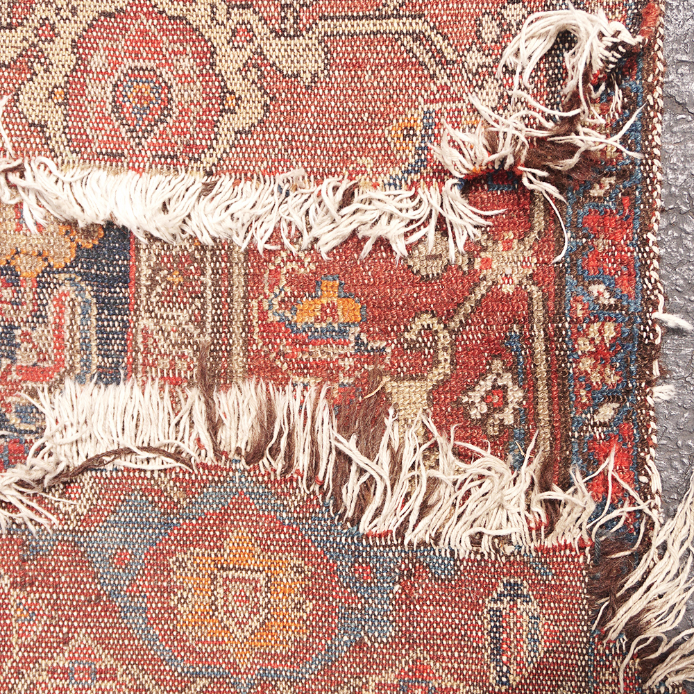 Vintage Handwoven Tabriz Area Rug