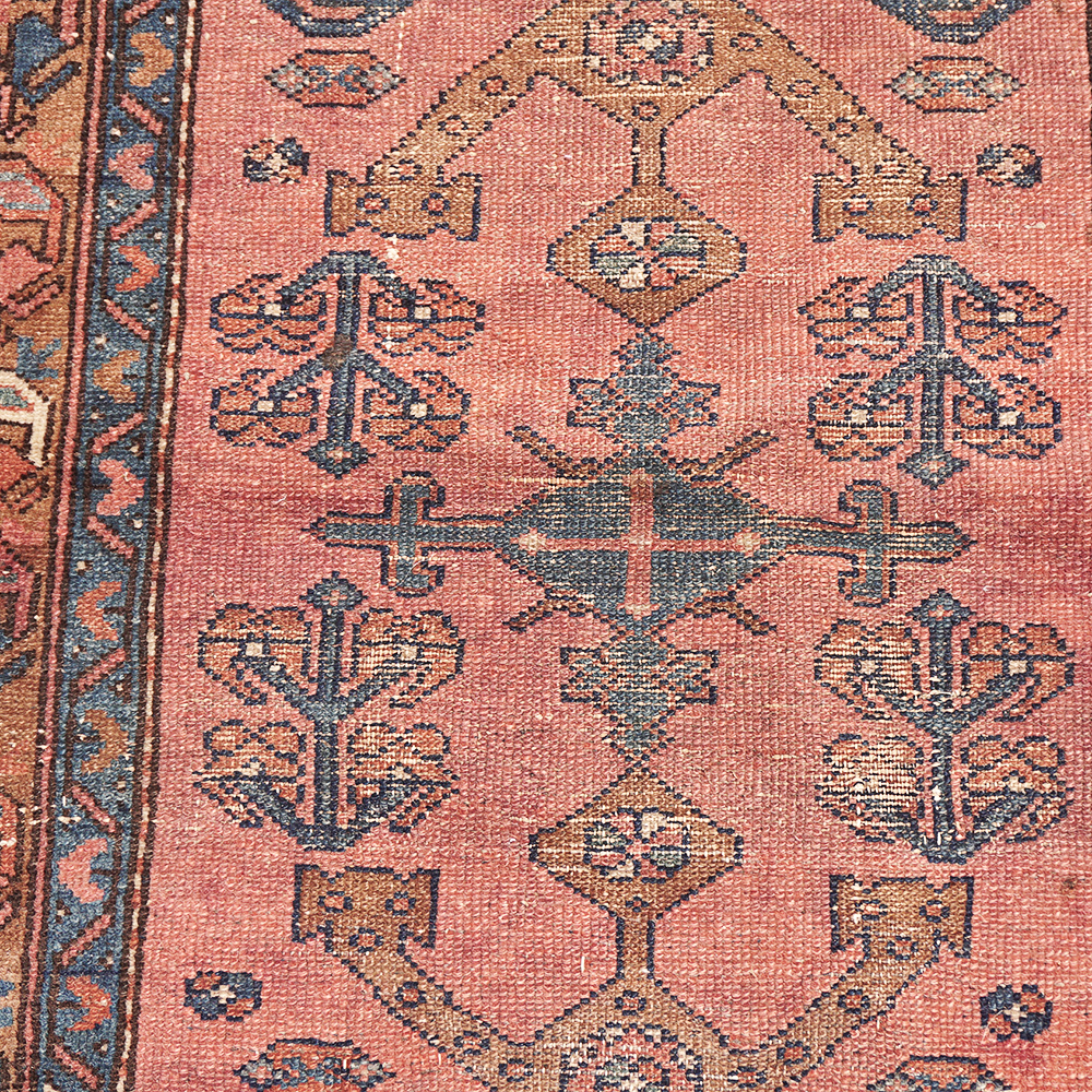 Vintage Baluch-Style Accent Rug