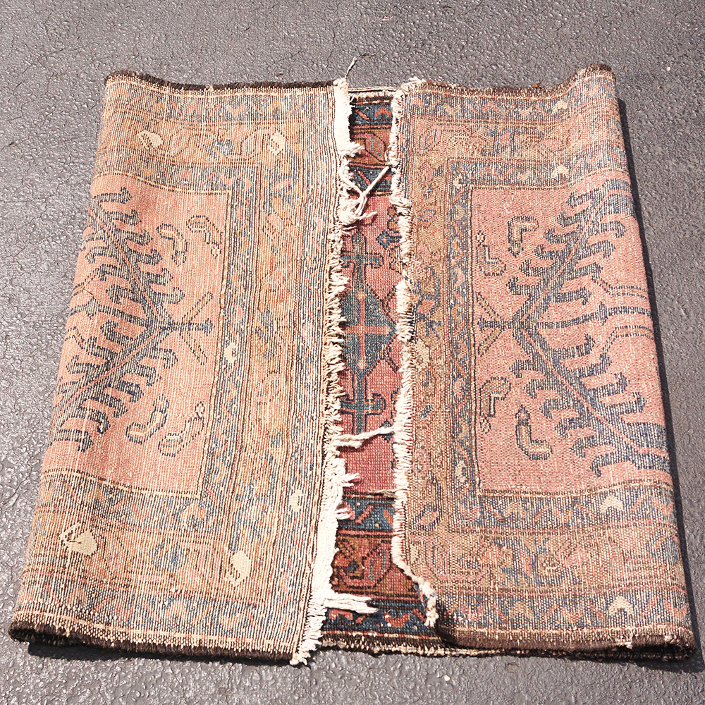 Vintage Baluch-Style Accent Rug