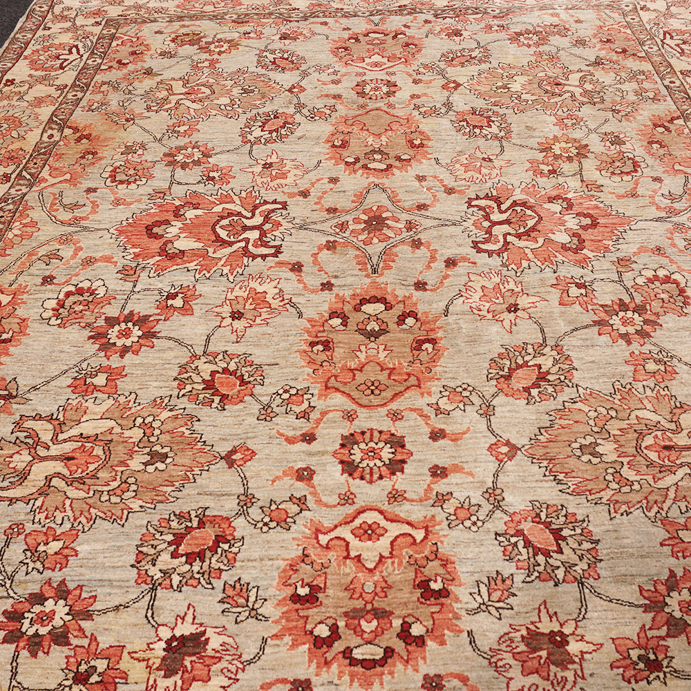 Handwoven Wool Tabriz Area Rug