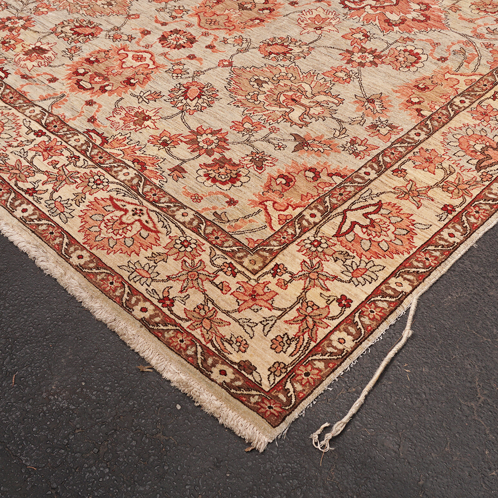 Handwoven Wool Tabriz Area Rug