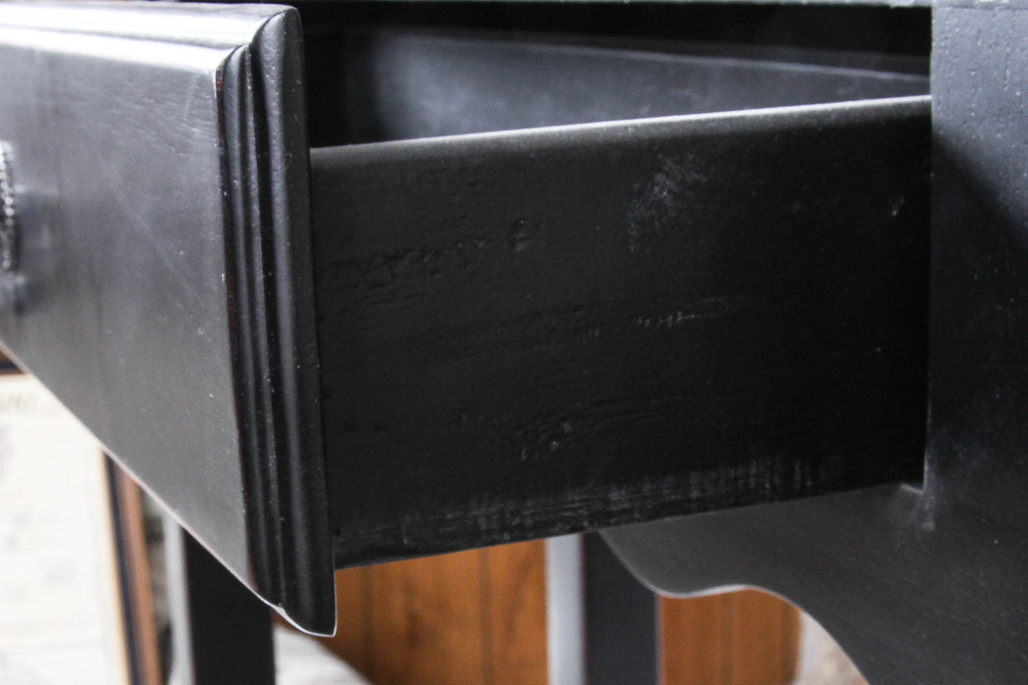 Contemporary Wooden Console Table