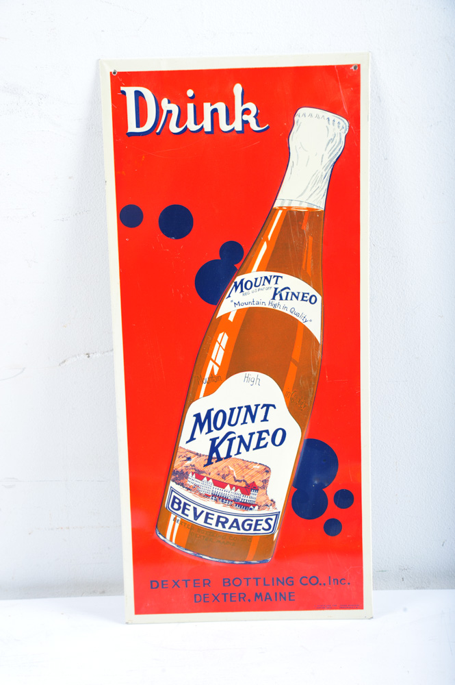 Collection of Vintage Soft Drink Signs