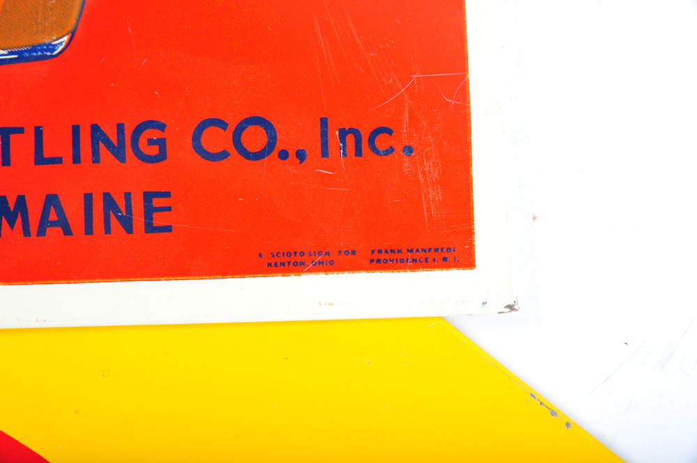 Collection of Vintage Soft Drink Signs