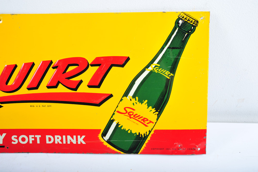 Collection of Vintage Soft Drink Signs