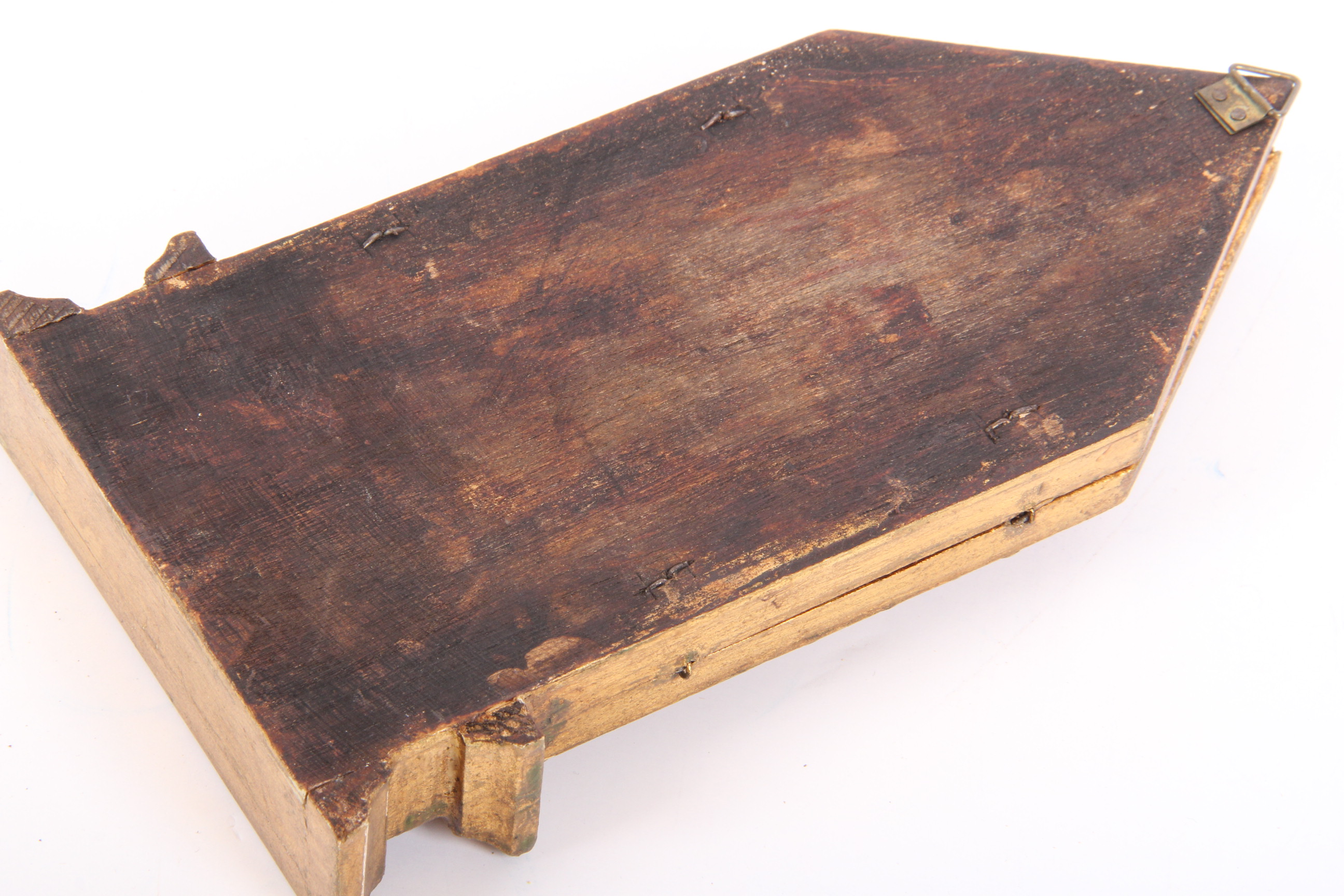 Pair of Florentine Framed Triptych Icons