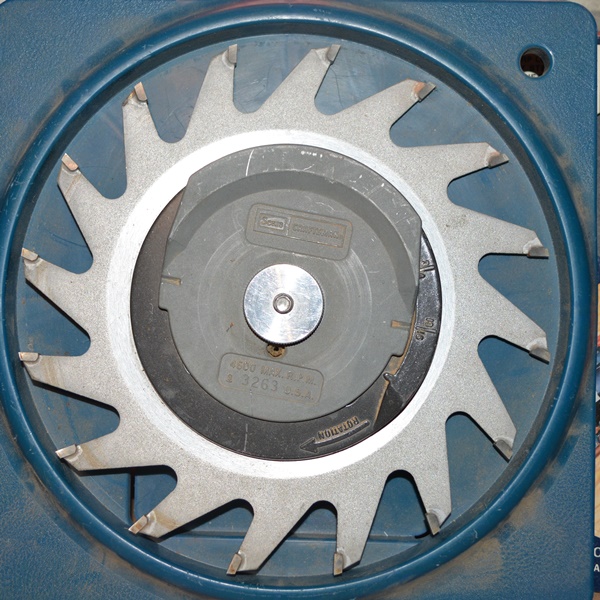 Sears Craftsman Molding Set, Molding and Dado Guard and 7" Carbine Blade