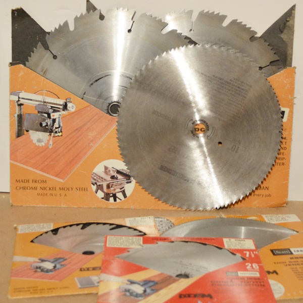 Seven Table Saw Blades