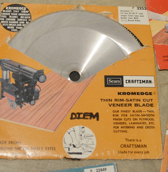 Seven Table Saw Blades