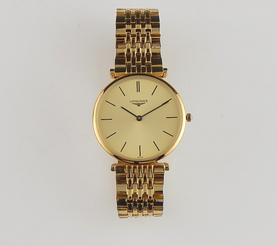 Gold-Tone Gentlemen's Longines Watch